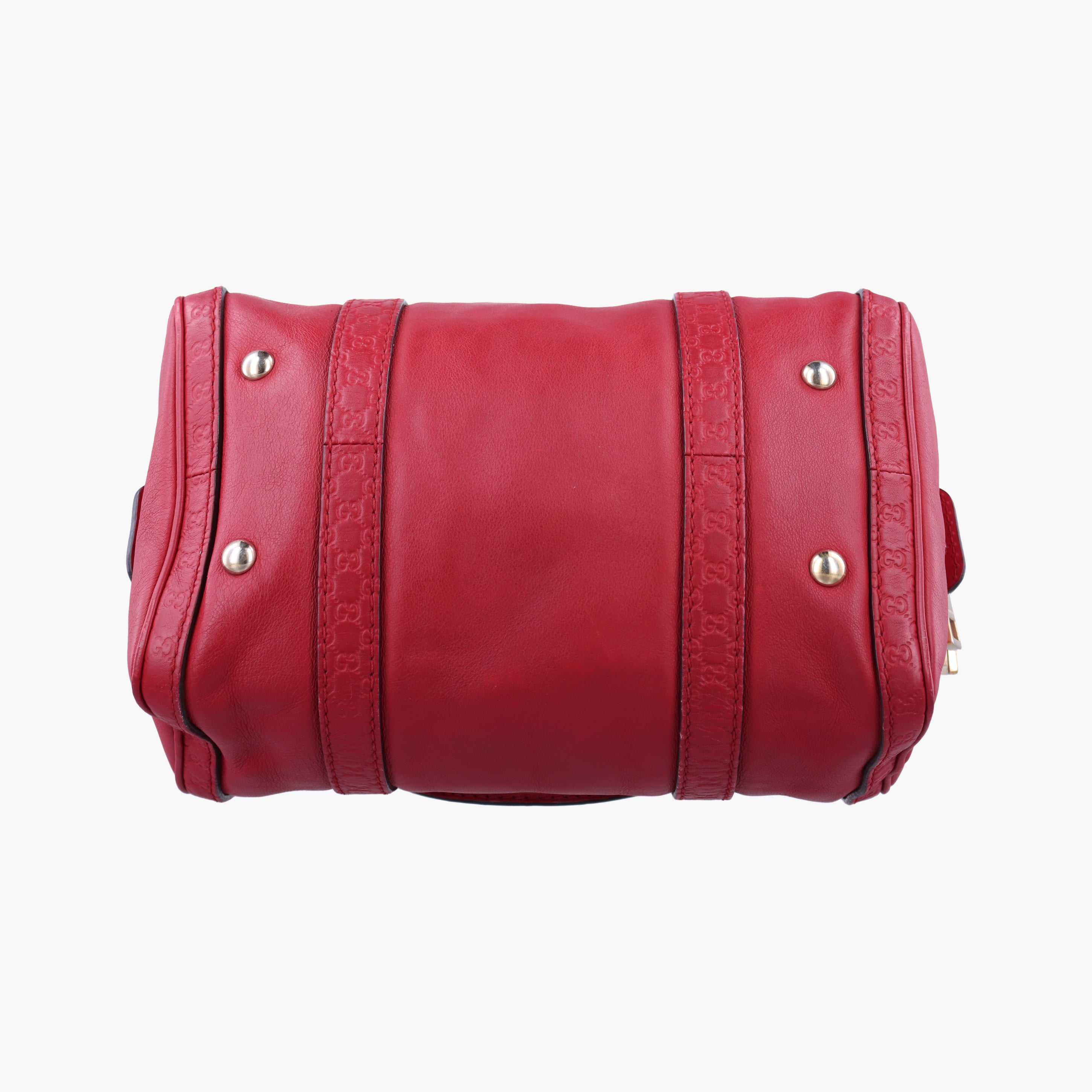 Pre-owned Gucci Sherry Line Red Leather 269876 shoulderbag | stylenewstar