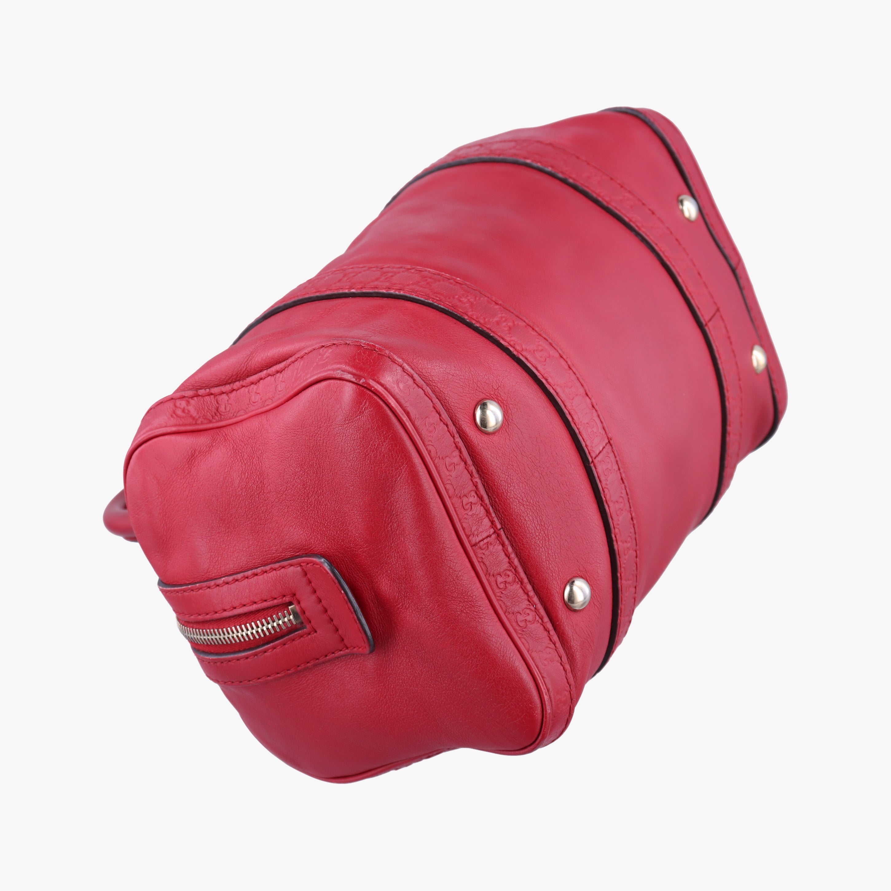 Pre-owned Gucci Sherry Line Red Leather 269876 shoulderbag | stylenewstar