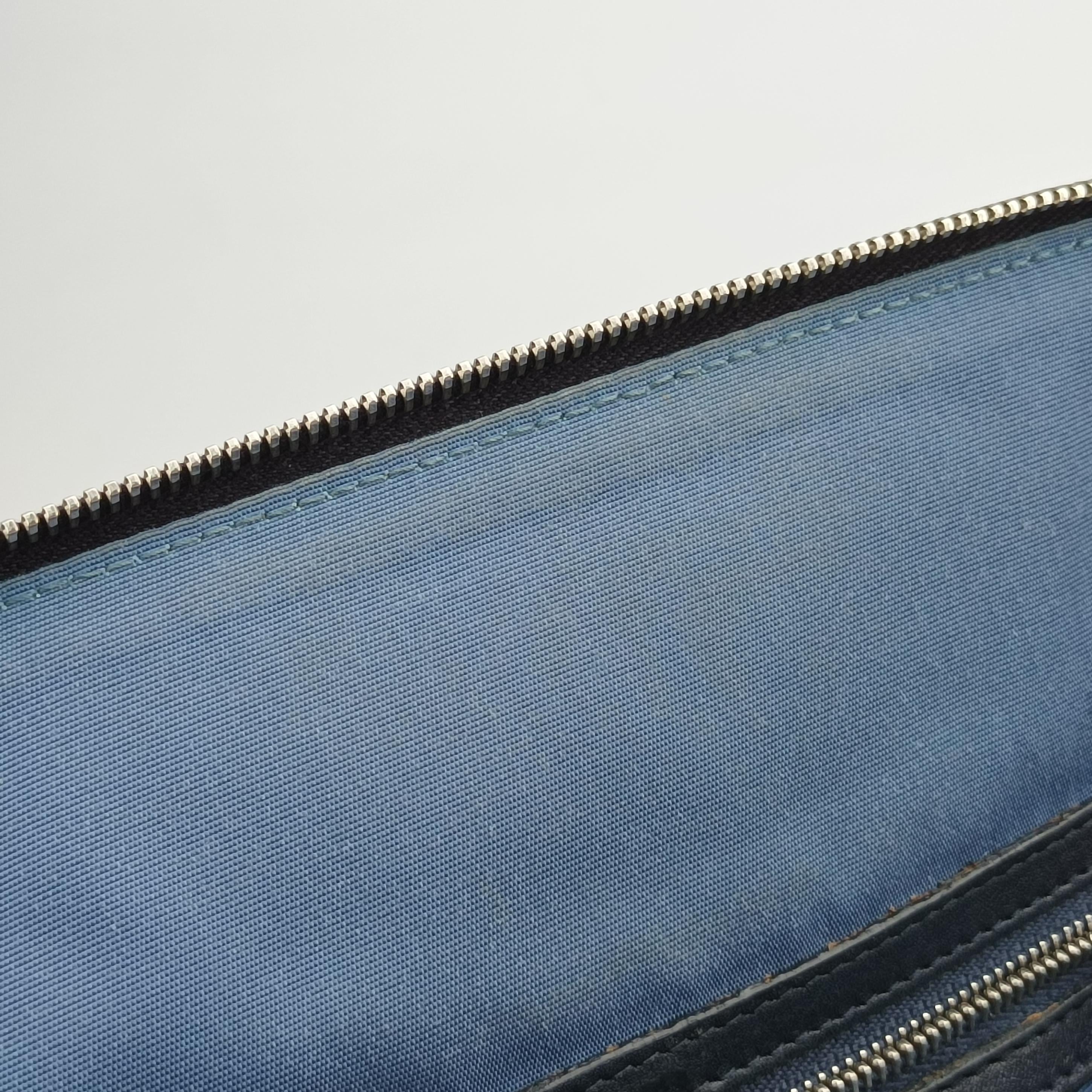 Pre-owned Christian Dior Granville Navy lambskin  handbag | stylenewstar