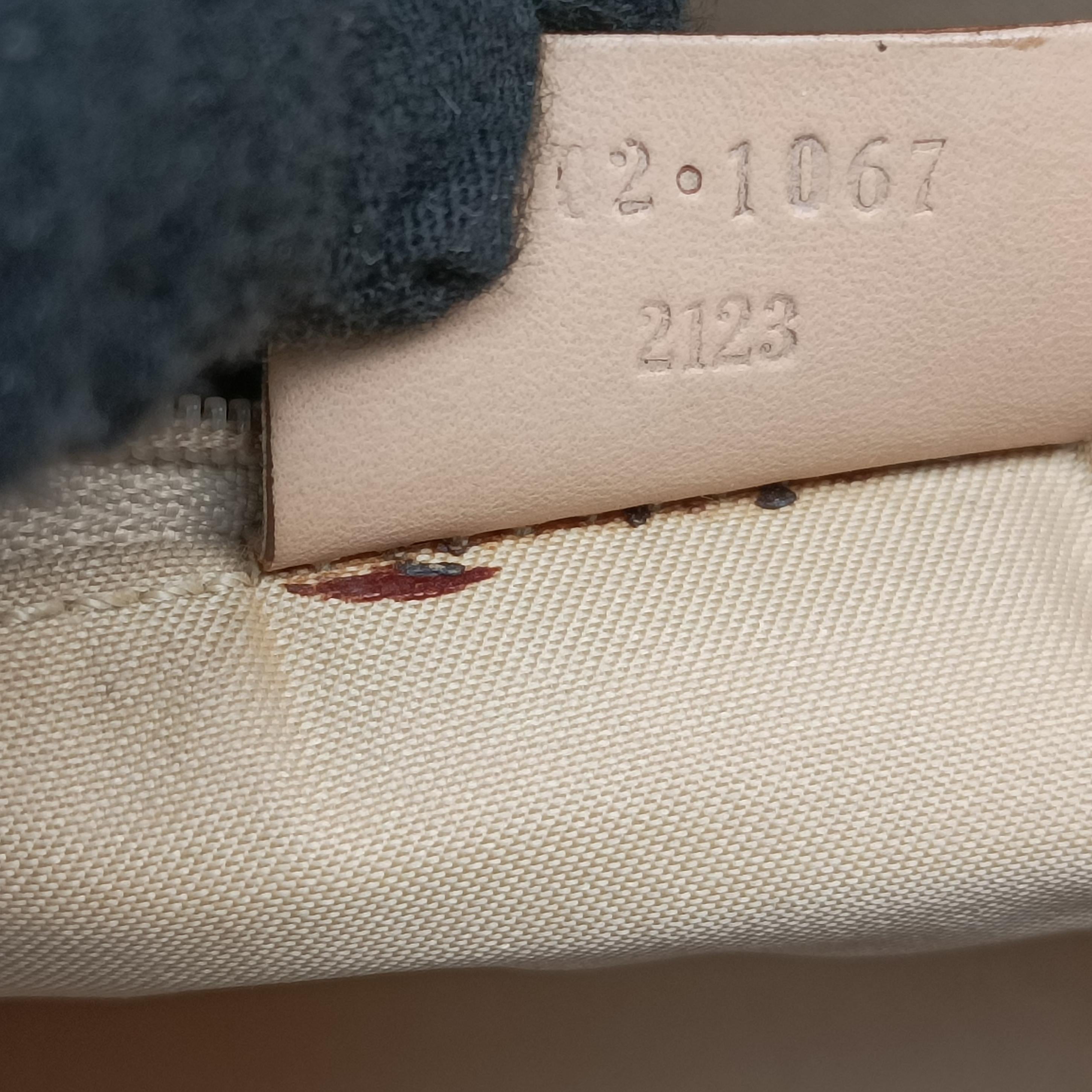 Vintage Gucci Jackie Beige canvas 002.10 handbag | stylenewstar