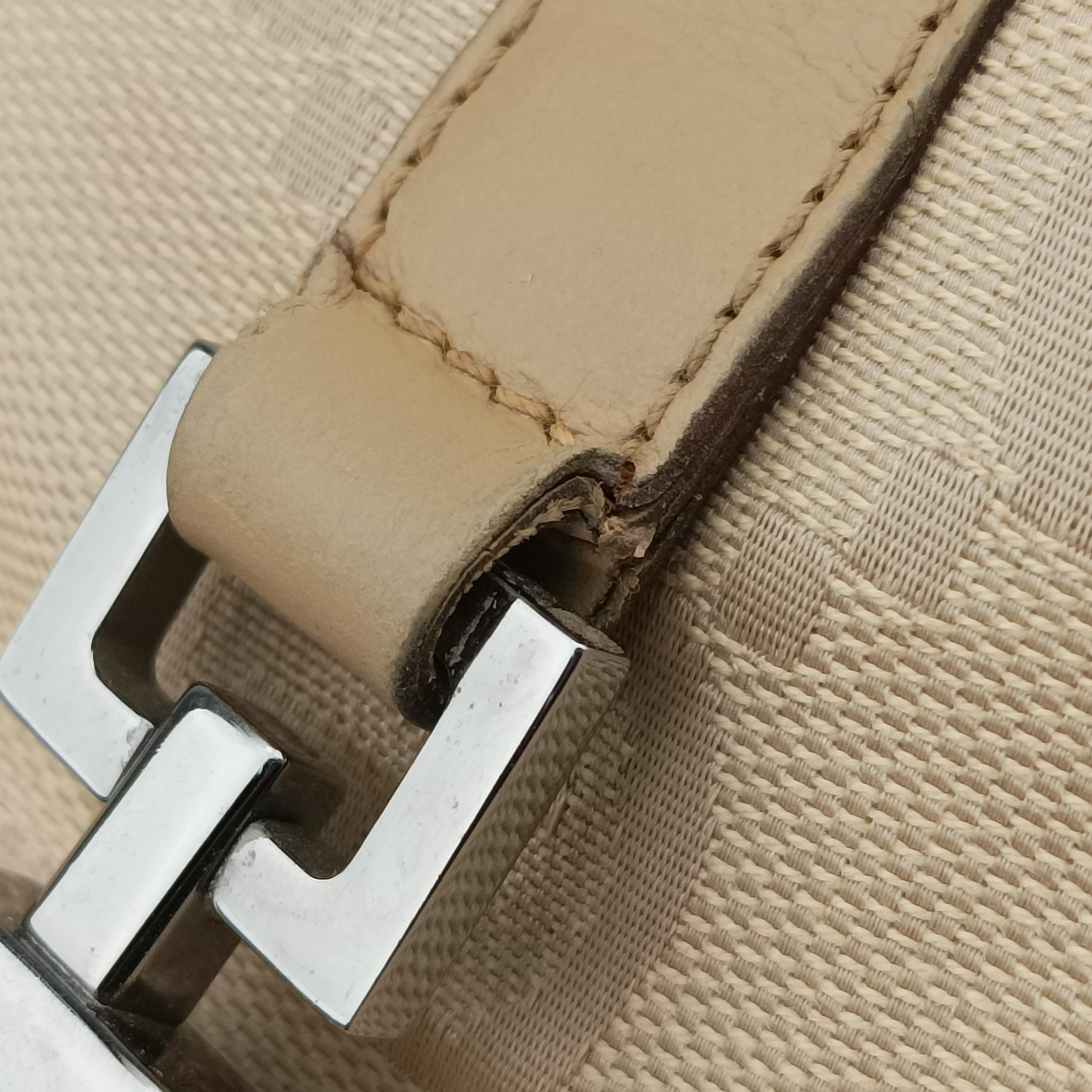 Vintage Gucci Jackie Beige canvas 002.10 handbag | stylenewstar