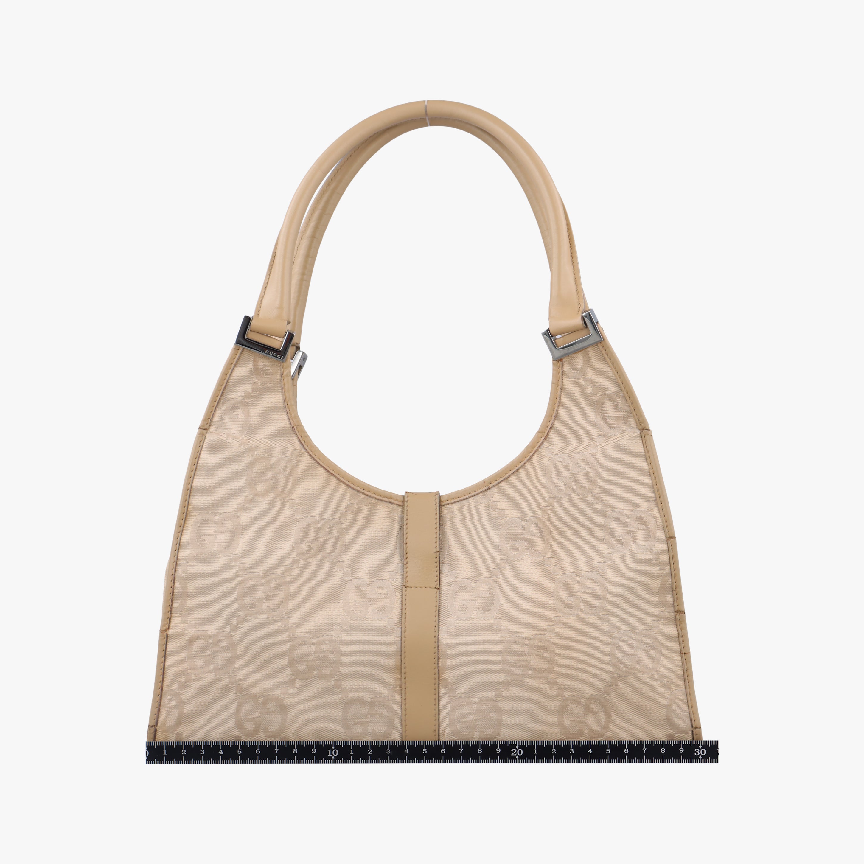 Vintage Gucci Jackie Beige canvas 002.10 handbag | stylenewstar