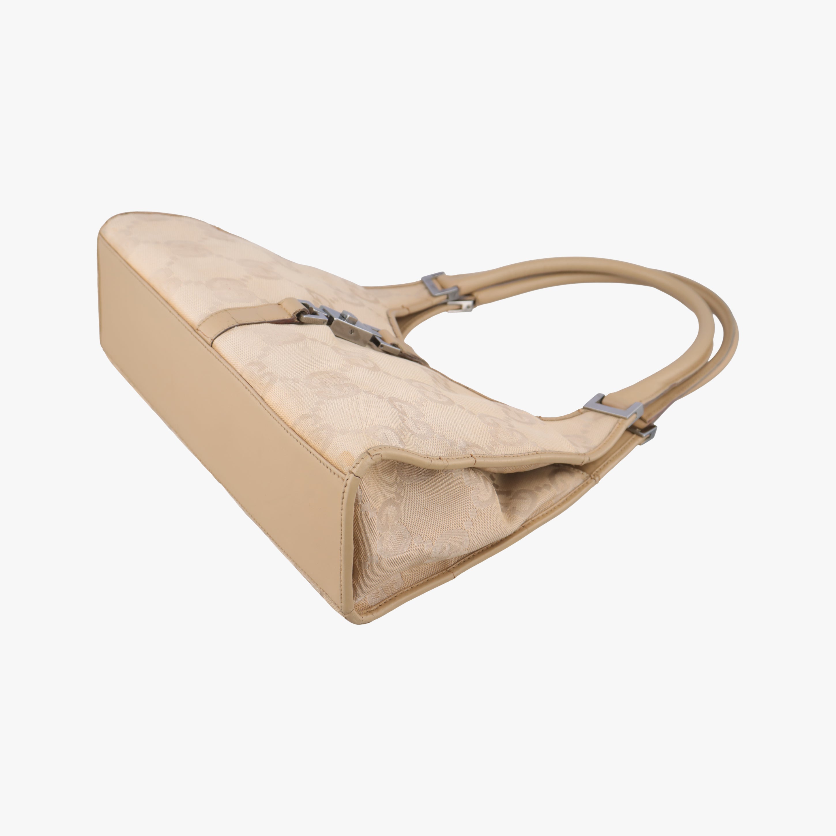 Vintage Gucci Jackie Beige canvas 002.10 handbag | stylenewstar