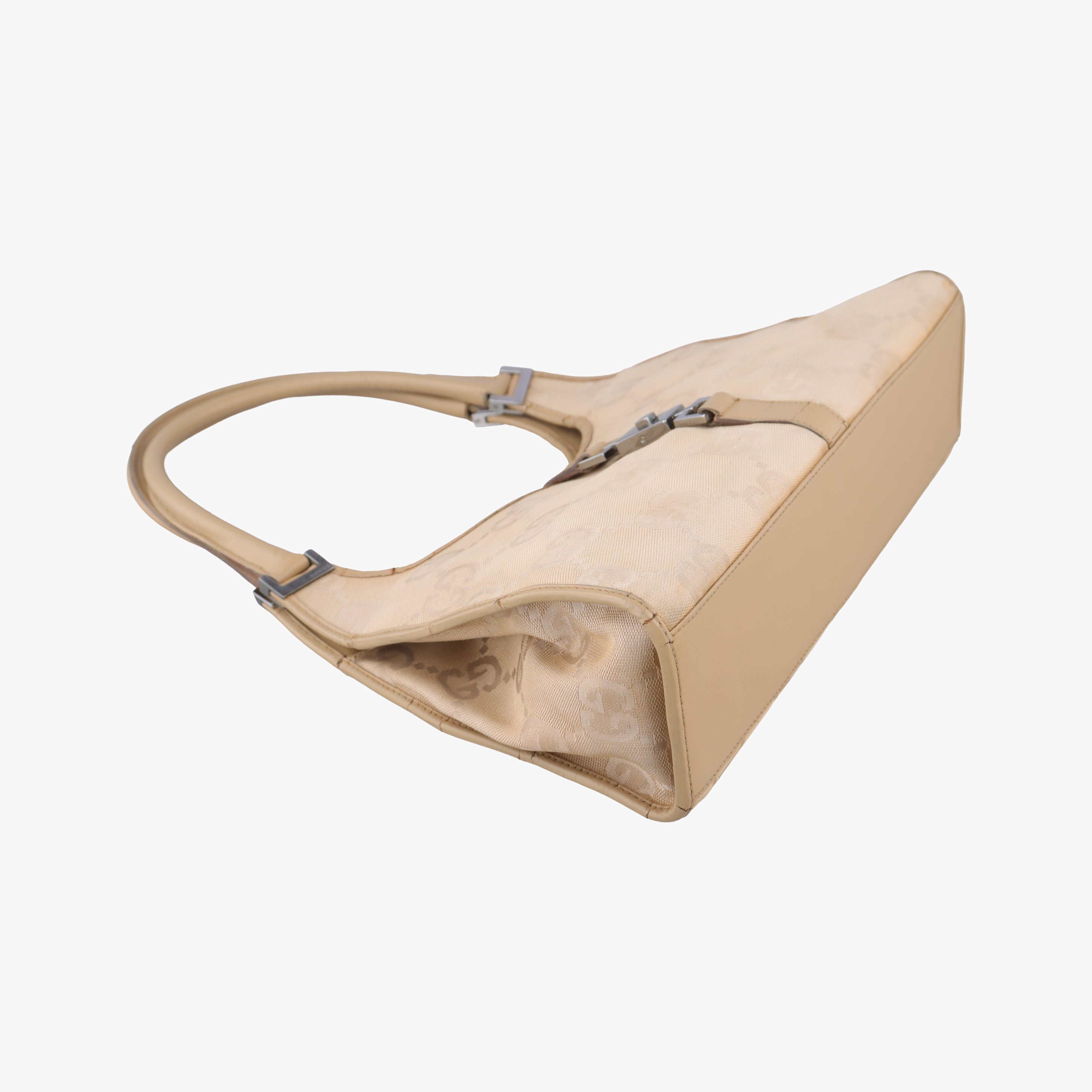 Vintage Gucci Jackie Beige canvas 002.10 handbag | stylenewstar