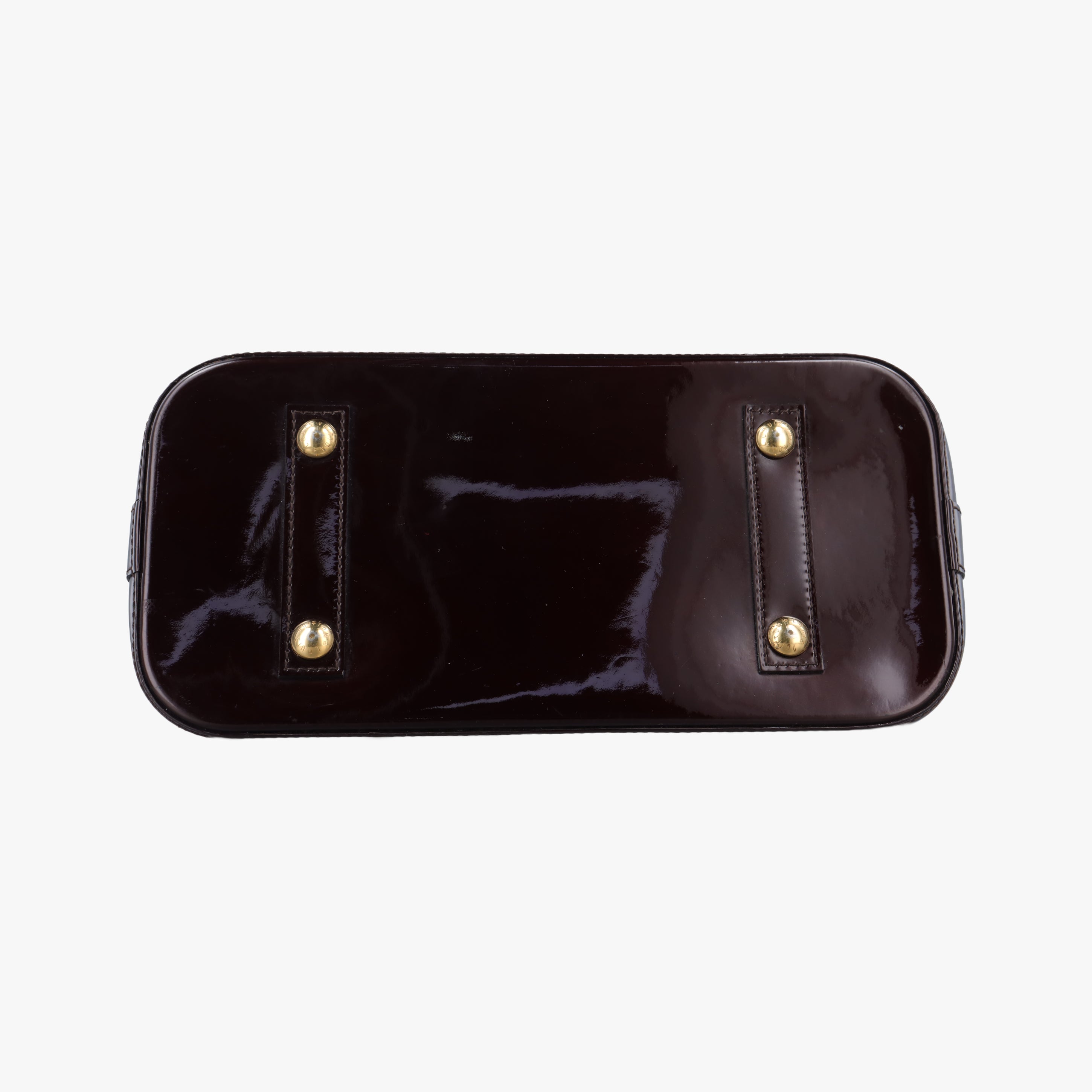 Pre-owned Louis Vuitton Alma PM Amarante Vernis M91611 handbag | stylenewstar
