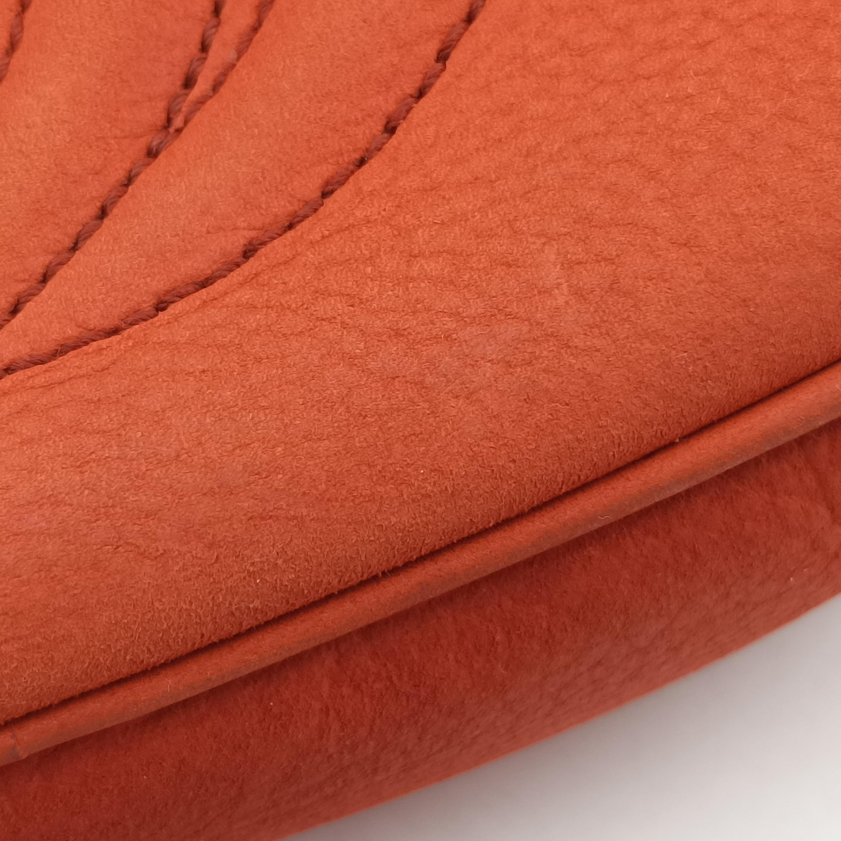 Vintage Gucci Soho Orange Suede 308364 shoulderbag | stylenewstar