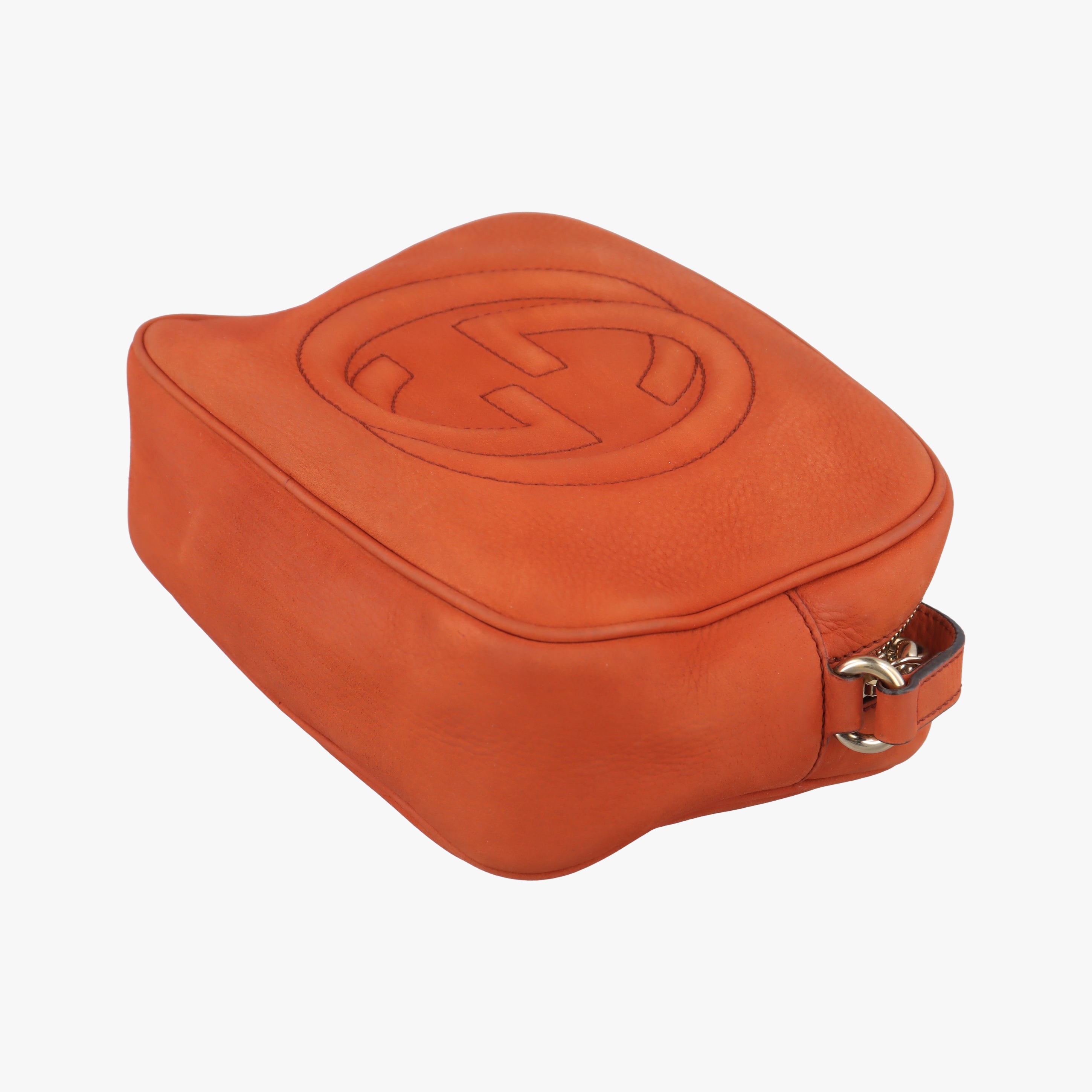 Vintage Gucci Soho Orange Suede 308364 shoulderbag | stylenewstar