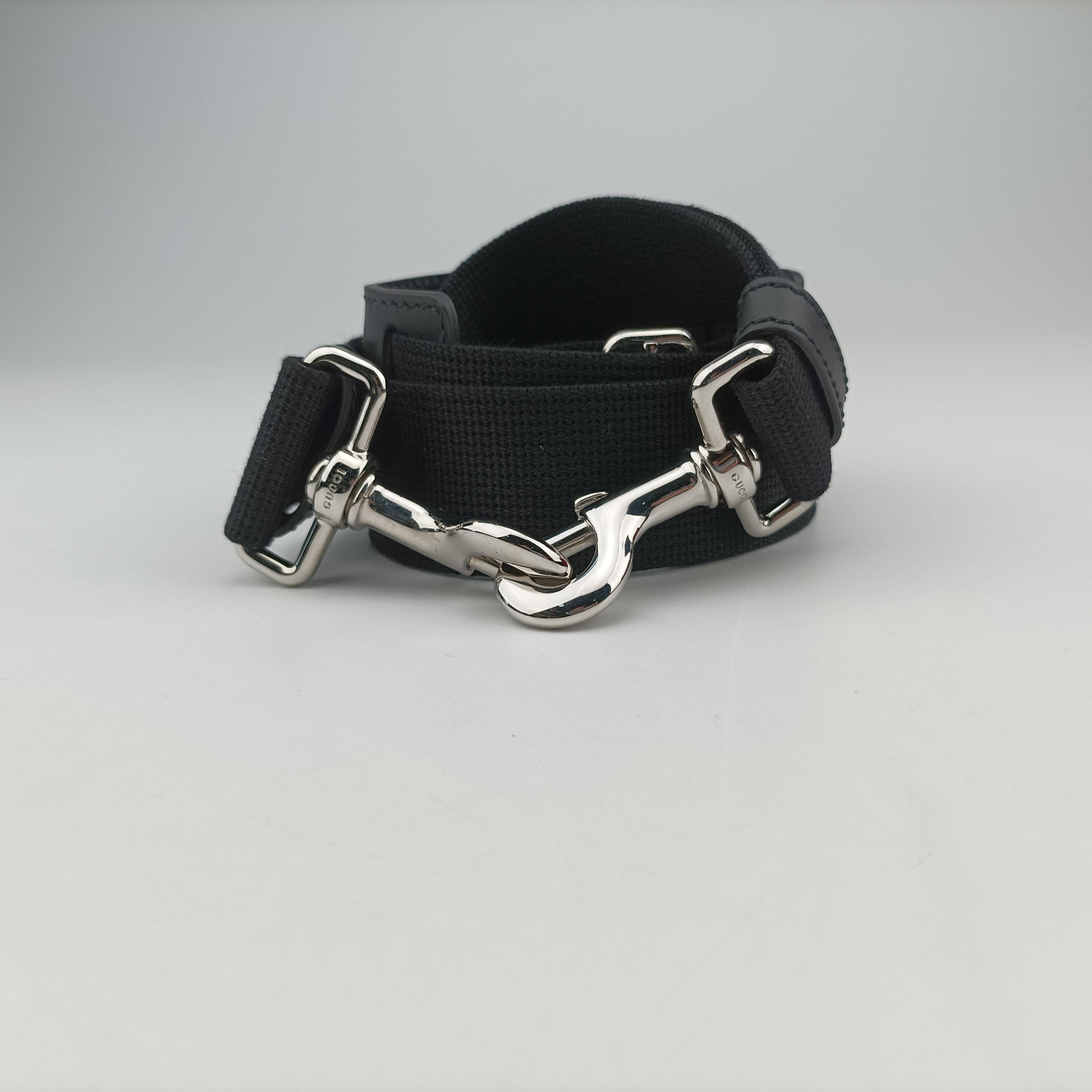 Pre-owned Gucci Guccissima Black Leather 435322 shoulderbag | stylenewstar