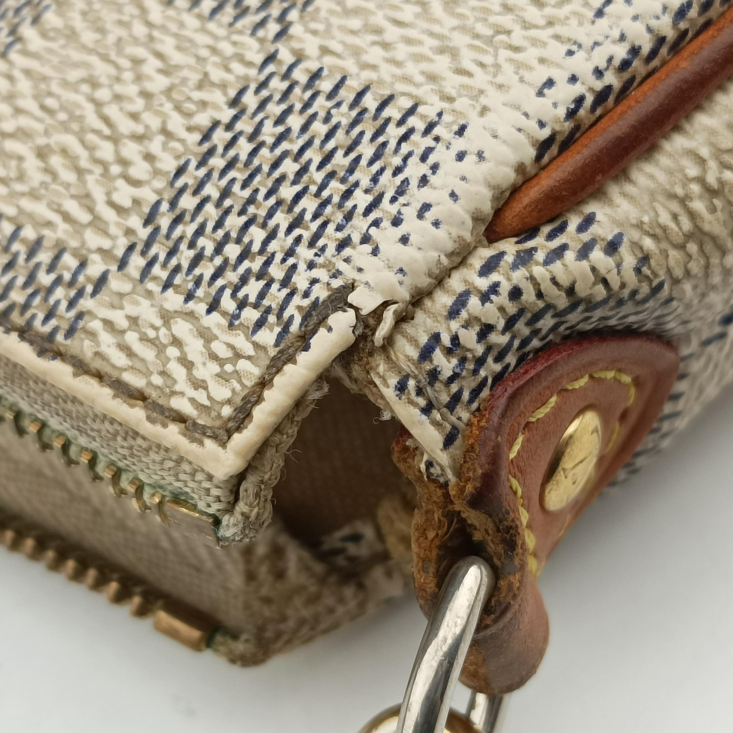 Pre-owned Louis Vuitton EVA Azur Damier Canvas N55214 shoulderbag | stylenewstar