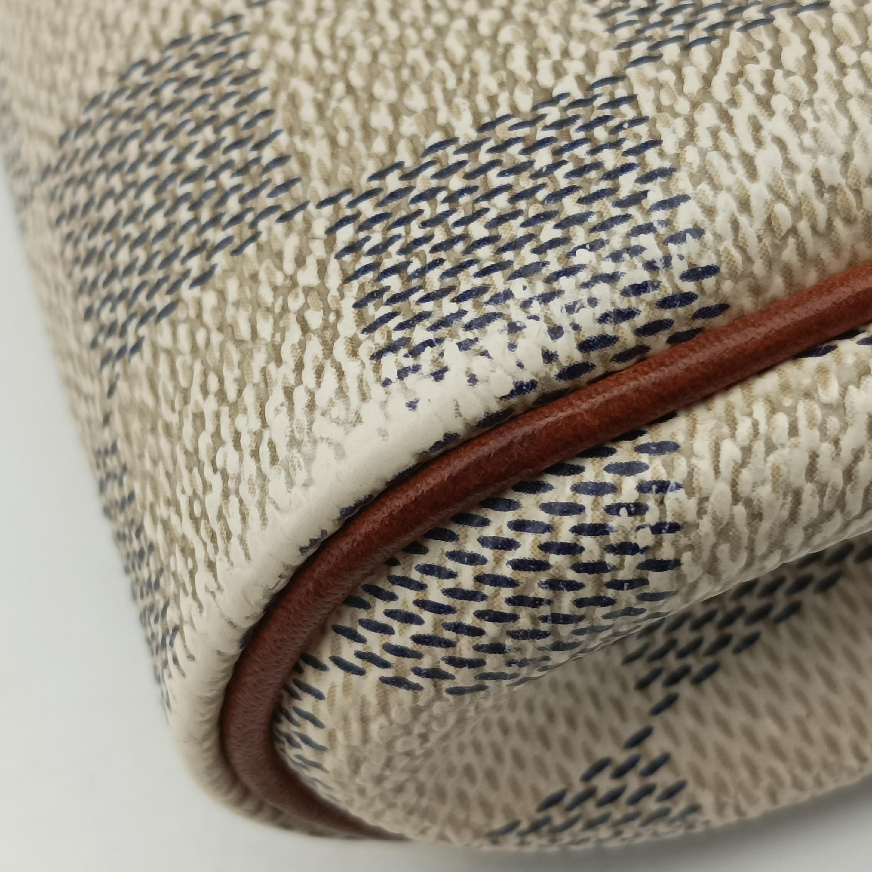 Pre-owned Louis Vuitton EVA Azur Damier Canvas N55214 shoulderbag | stylenewstar