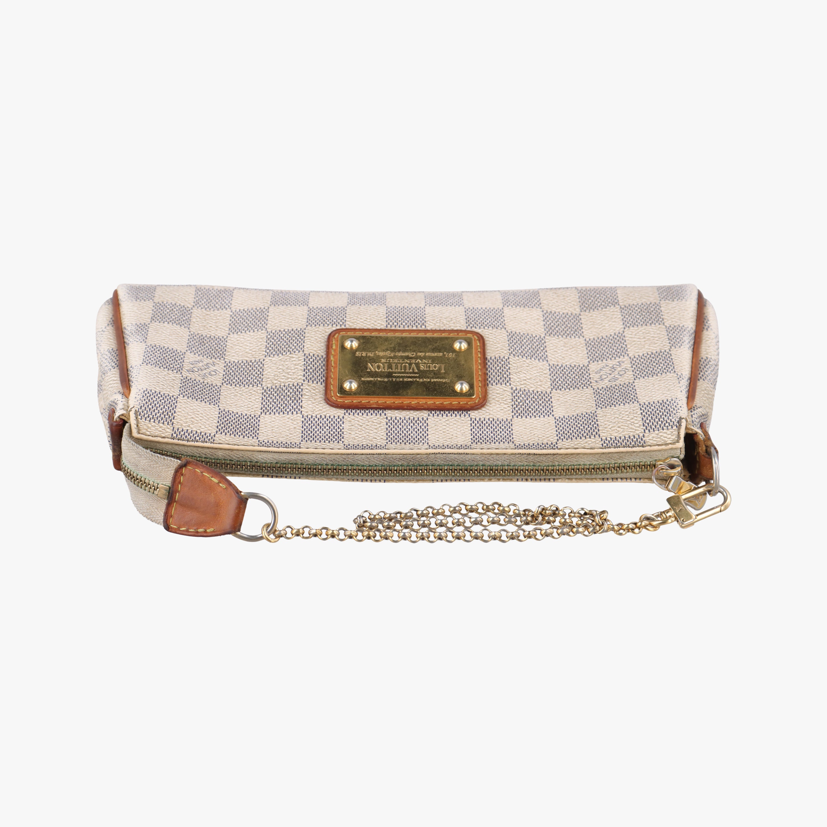 Pre-owned Louis Vuitton EVA Azur Damier Canvas N55214 shoulderbag | stylenewstar