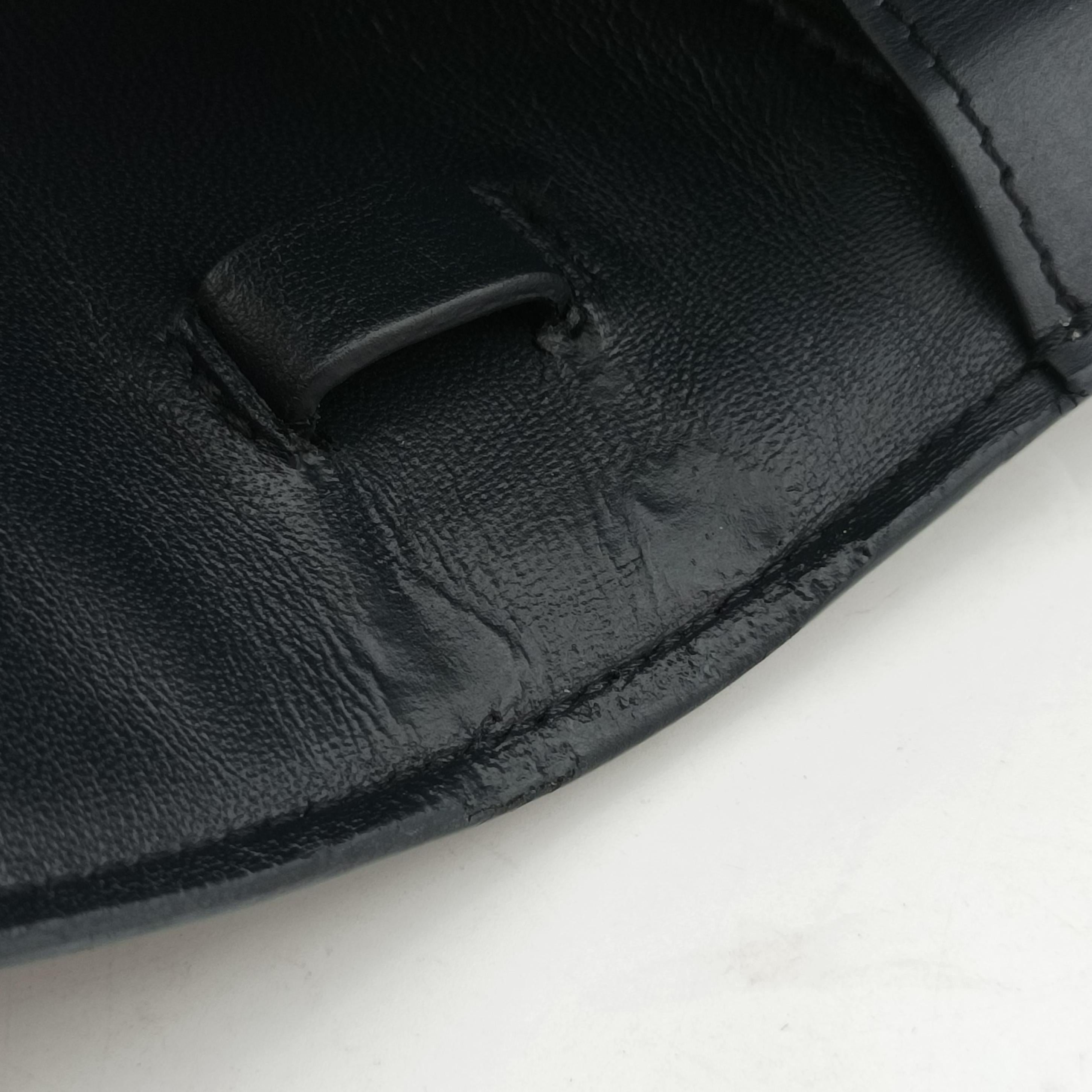 Pre-owned Celine CLASSIC Navy Leather  shoulderbag | stylenewstar