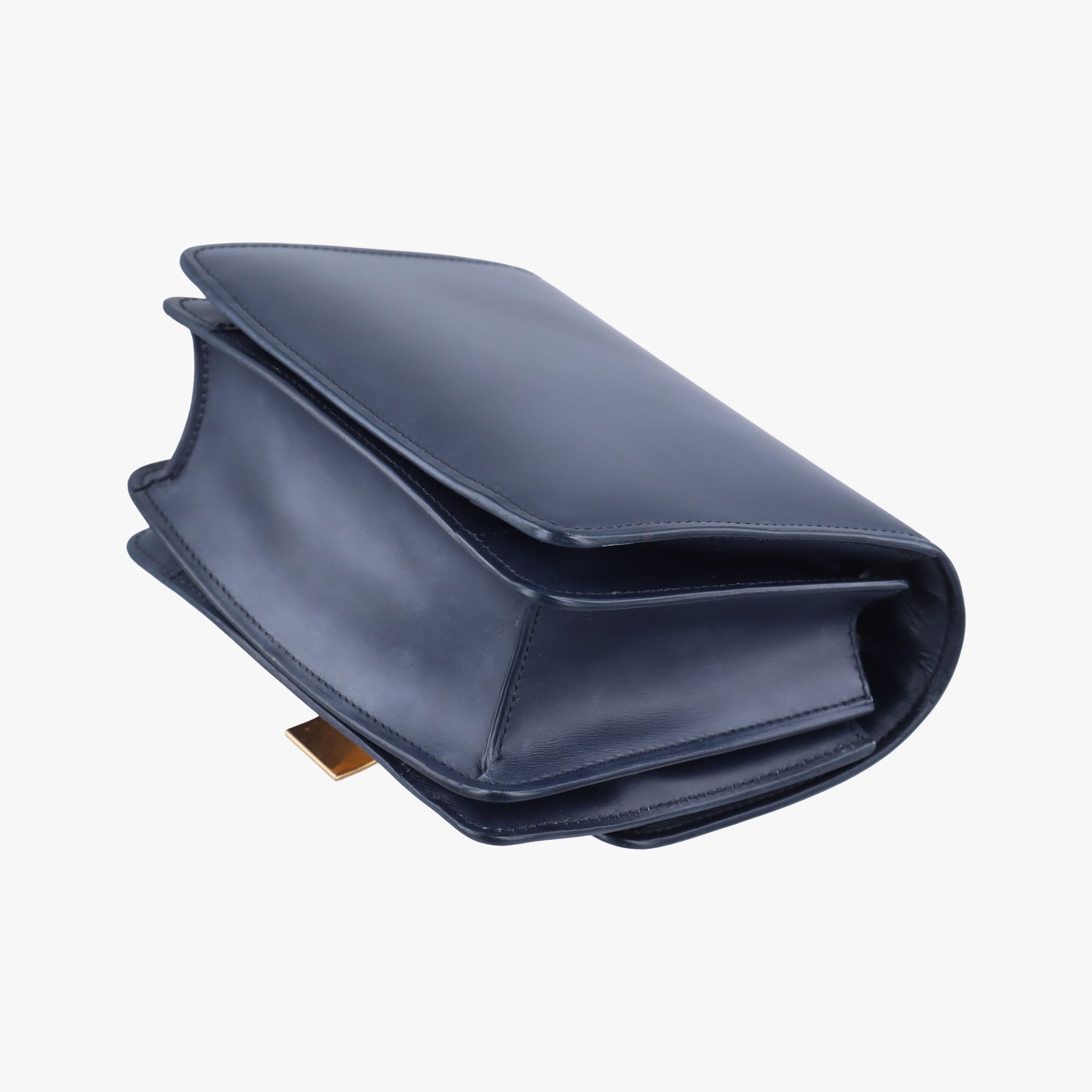 Pre-owned Celine CLASSIC Navy Leather  shoulderbag | stylenewstar