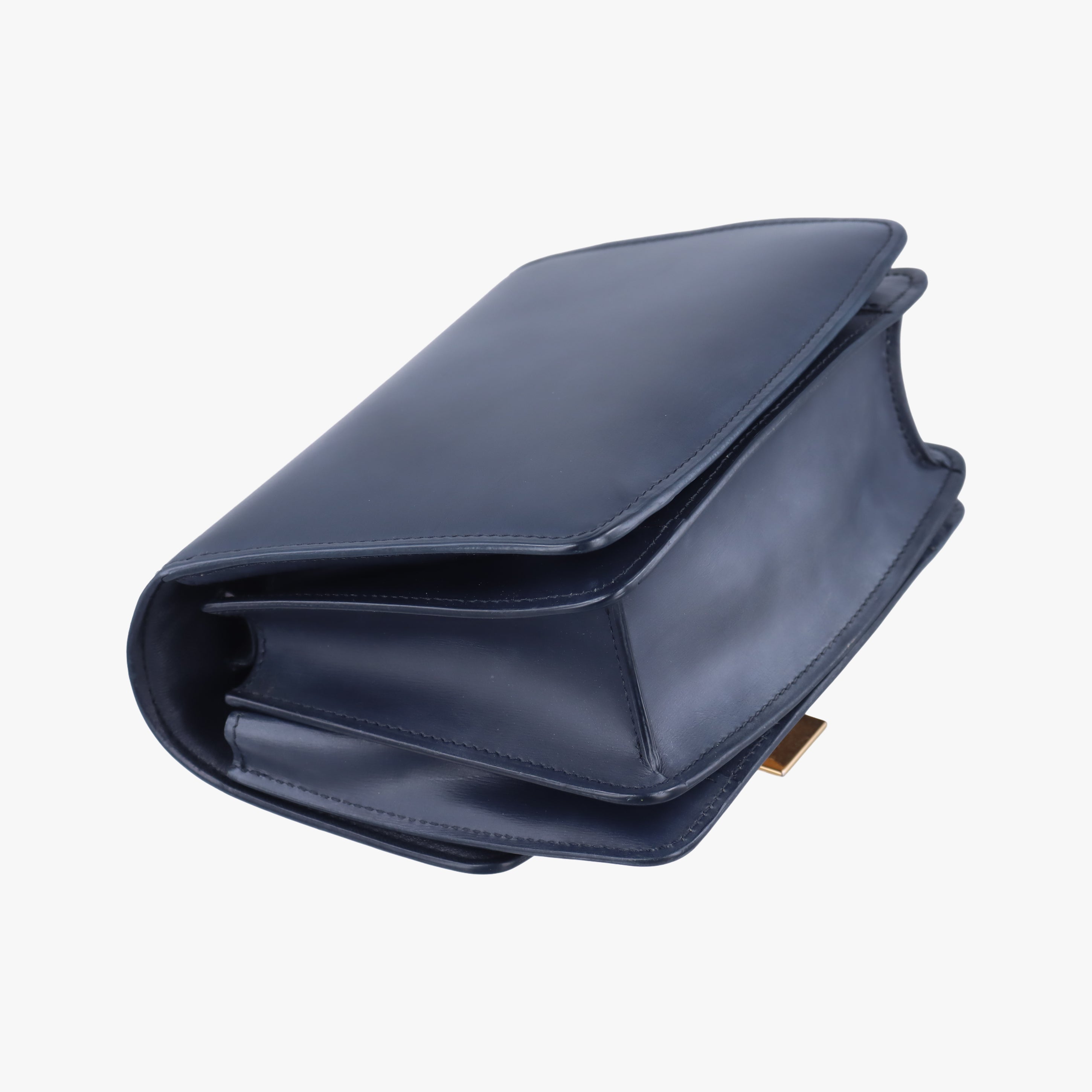Pre-owned Celine CLASSIC Navy Leather  shoulderbag | stylenewstar