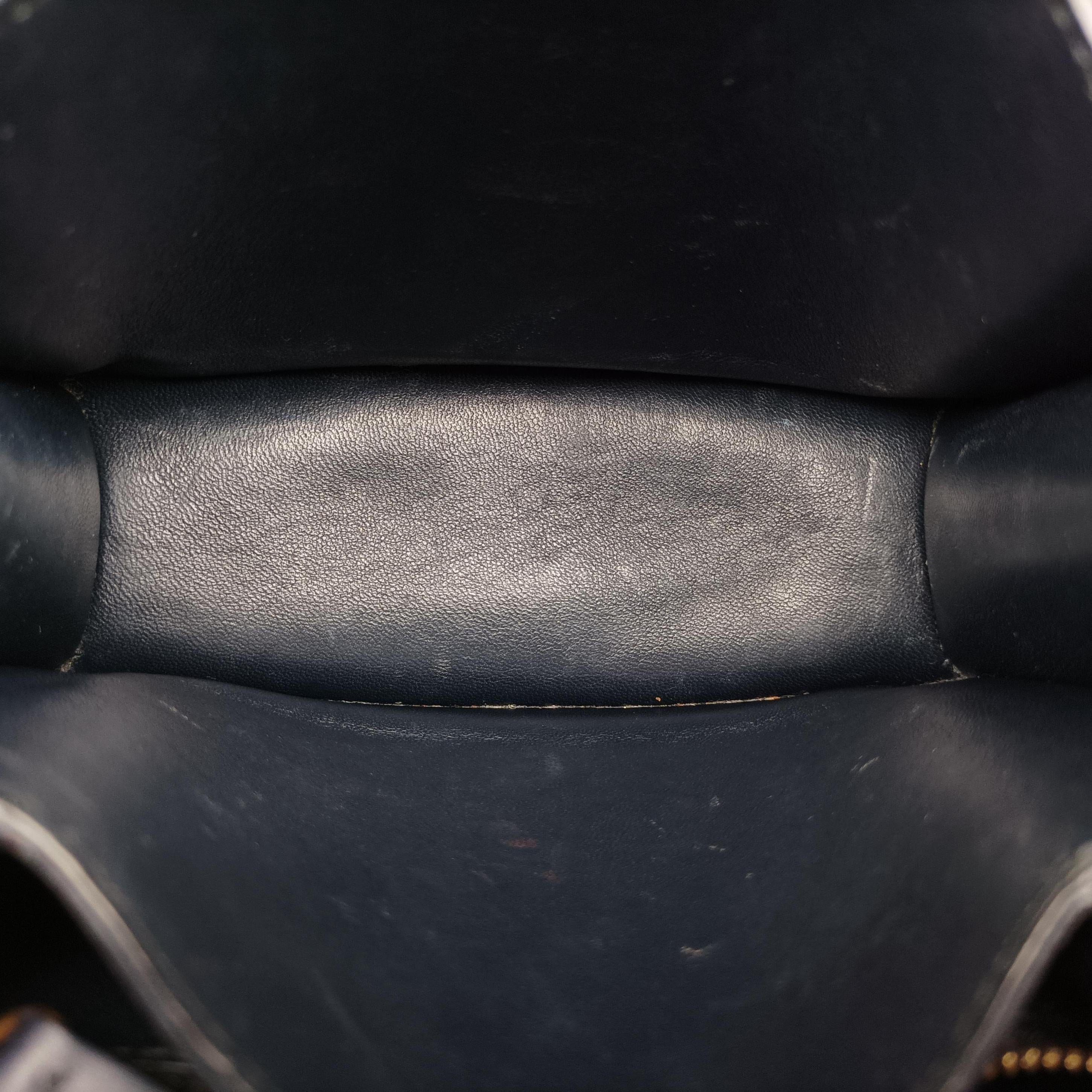 Pre-owned Celine CLASSIC Navy Leather  shoulderbag | stylenewstar