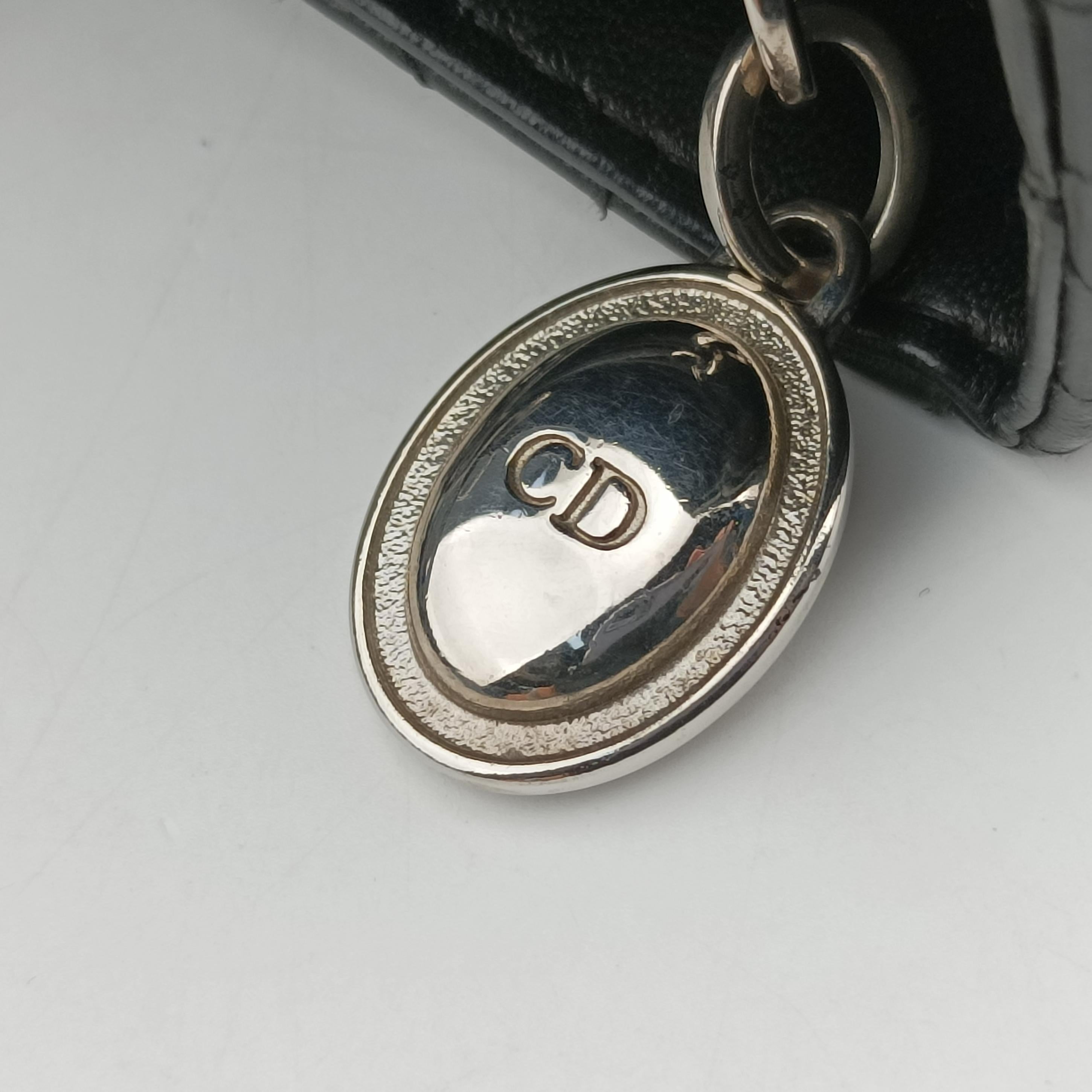 Secondhand Christian Dior Lady Dior Black lambskin  handbag | stylenewstar