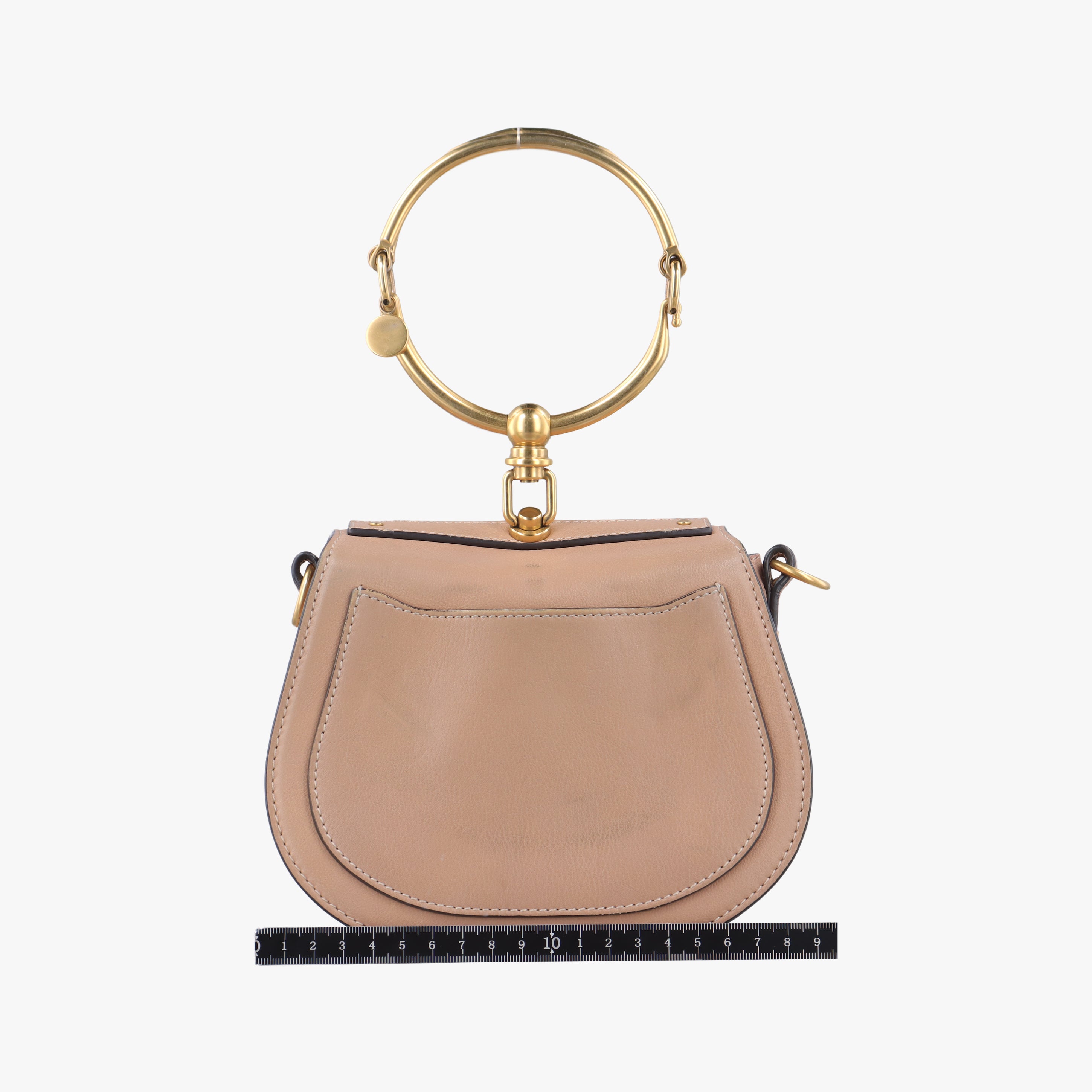 Secondhand Chloe Bracelet Nile Beige Leather  shoulderbag | stylenewstar
