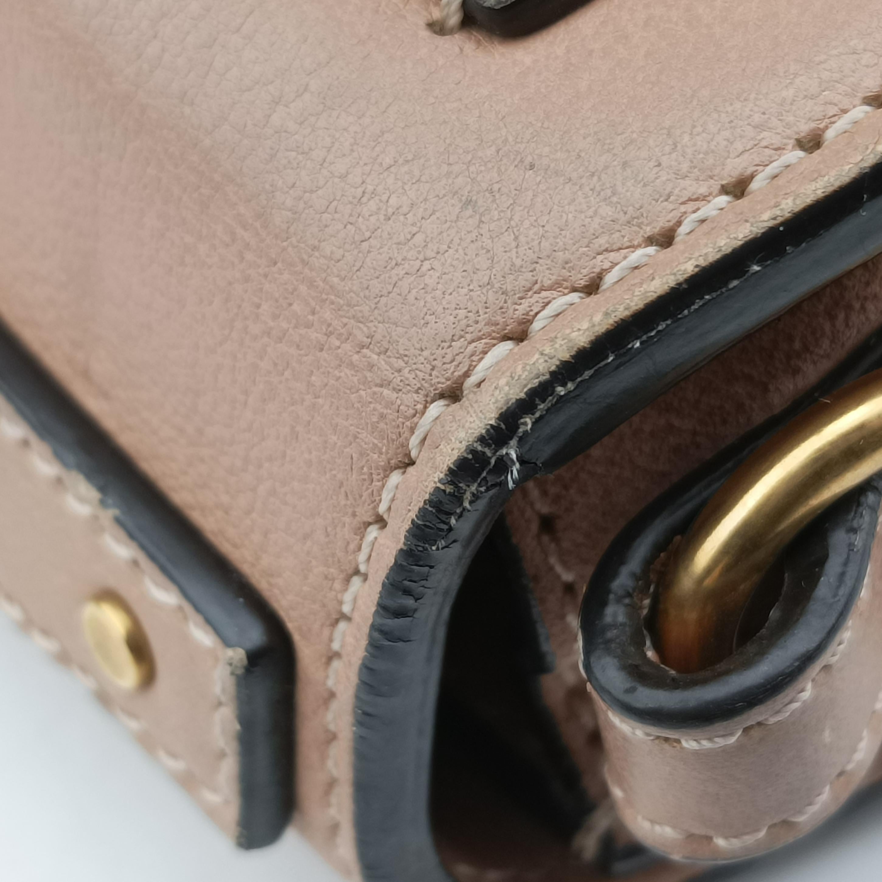 Secondhand Chloe Bracelet Nile Beige Leather  shoulderbag | stylenewstar