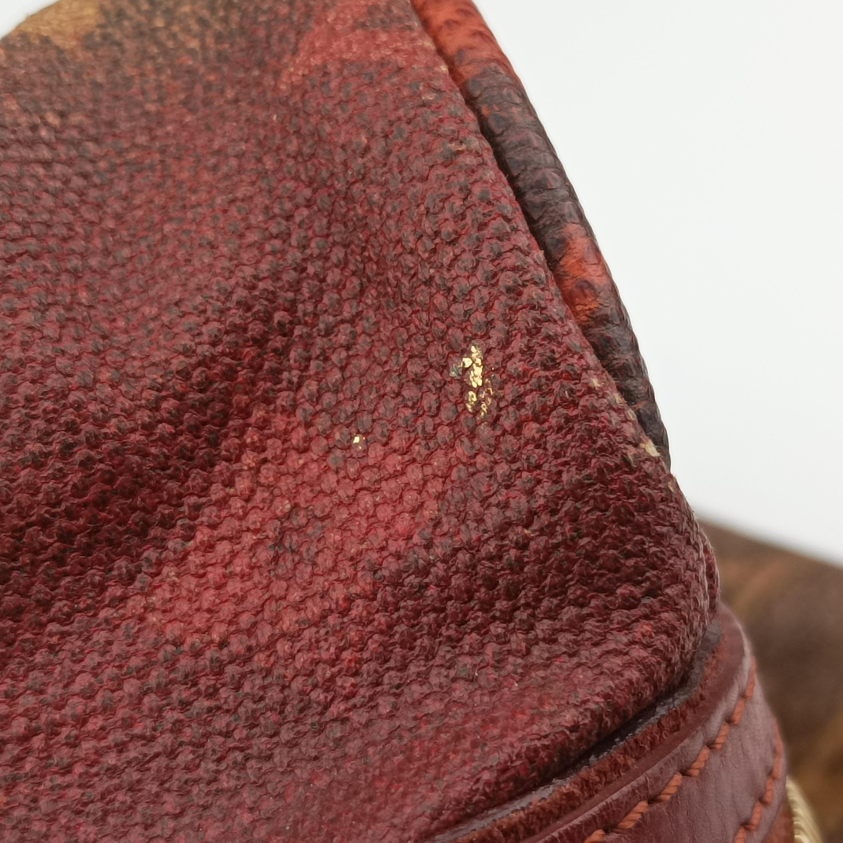 Pre-owned Louis Vuitton Man Crazy rouge×multicolor Monogram Jokes M95737 handbag | stylenewstar