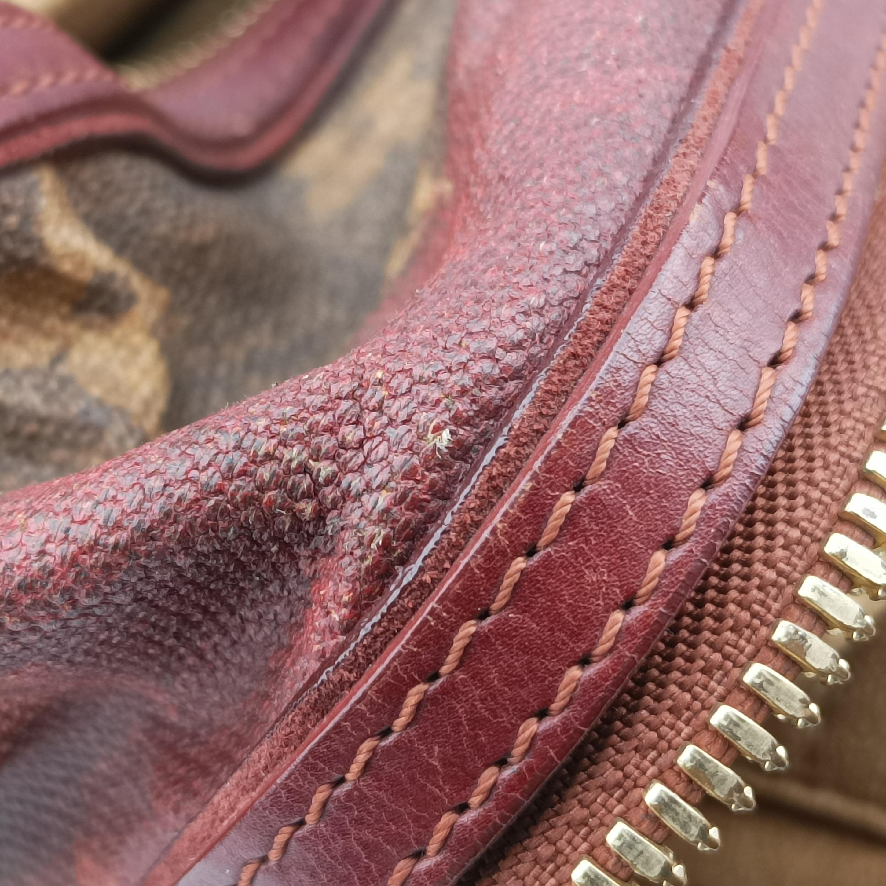 Pre-owned Louis Vuitton Man Crazy rouge×multicolor Monogram Jokes M95737 handbag | stylenewstar
