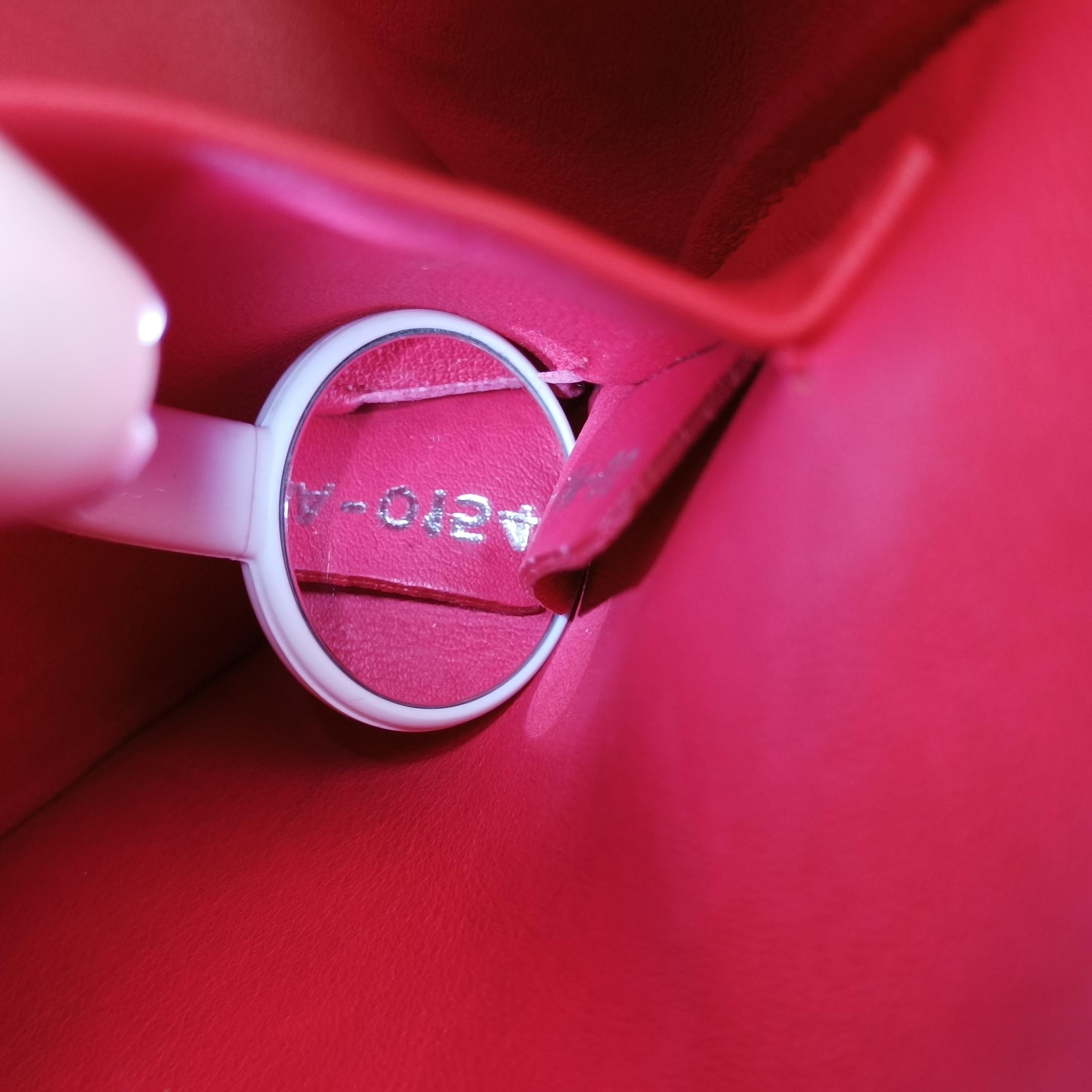 Pre-owned Christian Dior Diorissimo Pink Leather  shoulderbag | stylenewstar