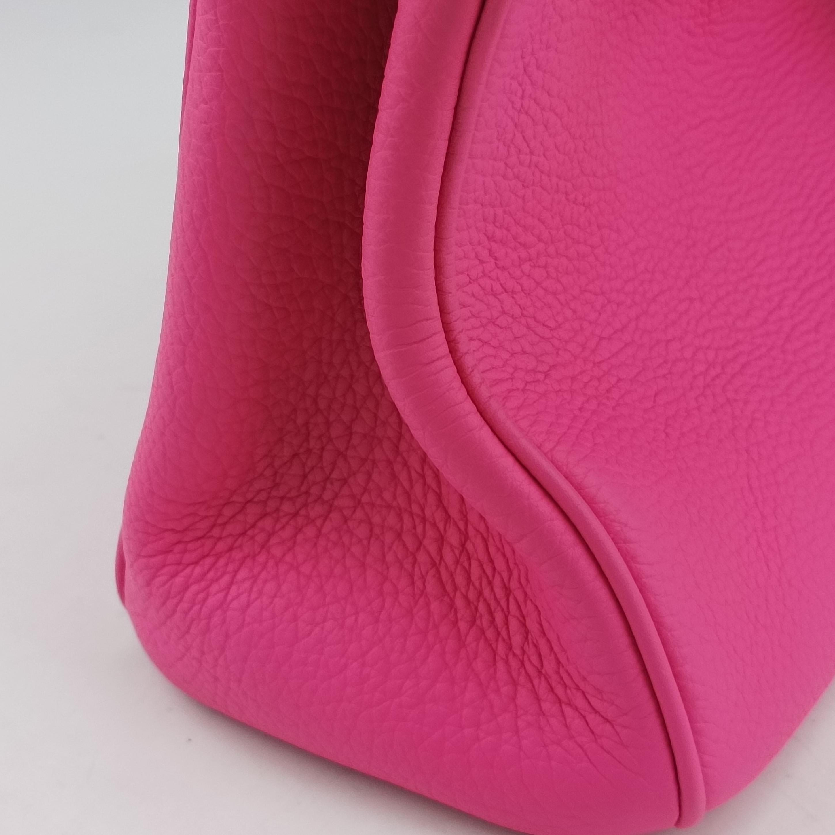 Pre-owned Christian Dior Diorissimo Pink Leather  shoulderbag | stylenewstar