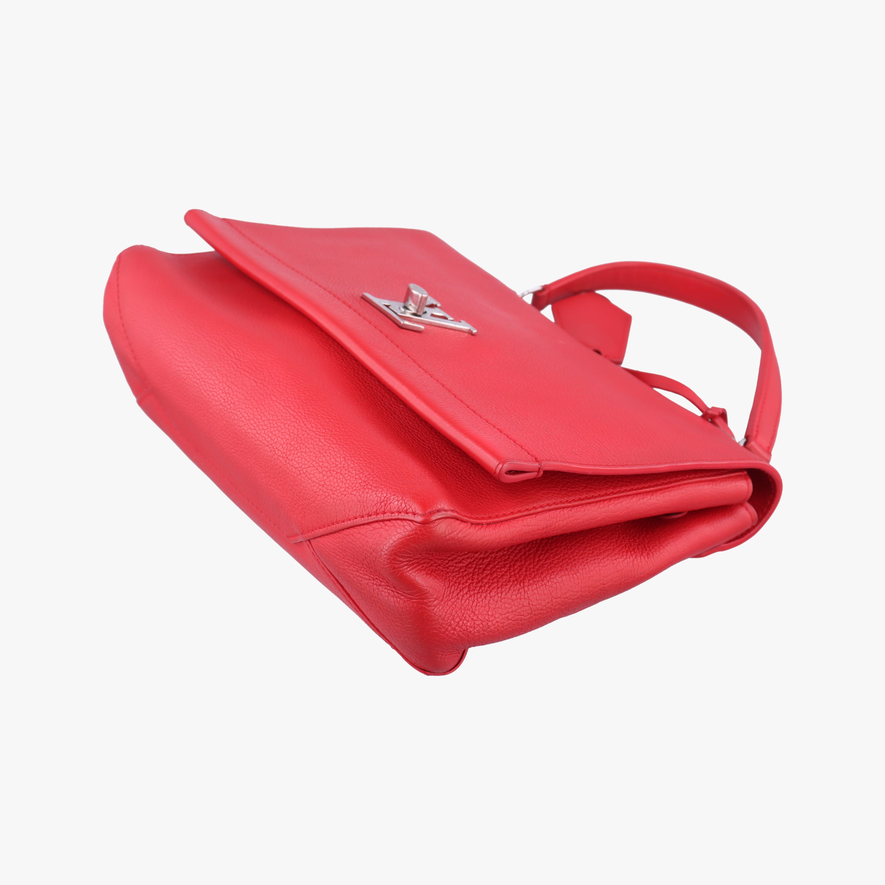 Pre-owned Louis Vuitton Lockme II ruby leather M50363 shoulderbag | stylenewstar