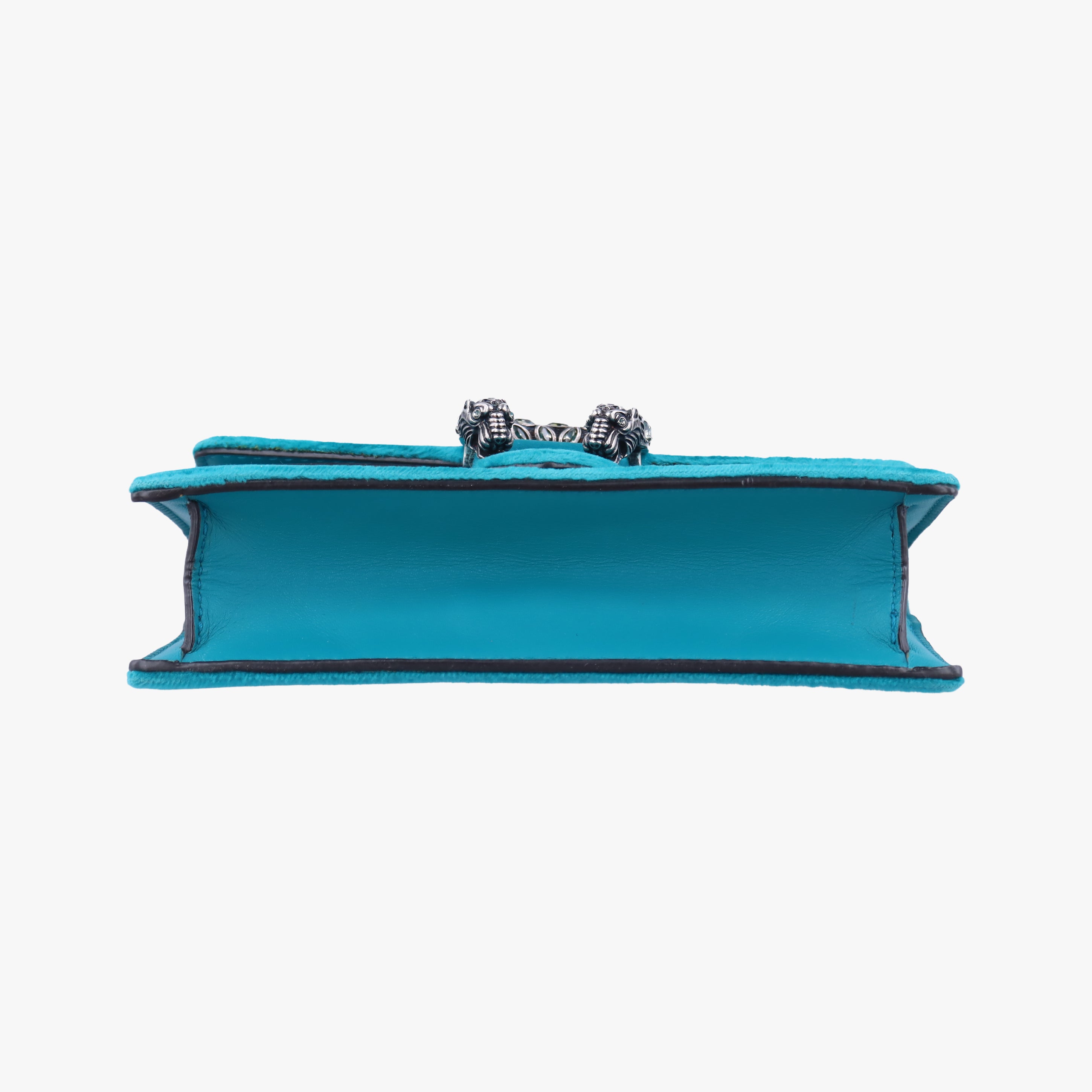 Pre-owned Gucci Dionysus Blue velour 476432 shoulderbag | stylenewstar