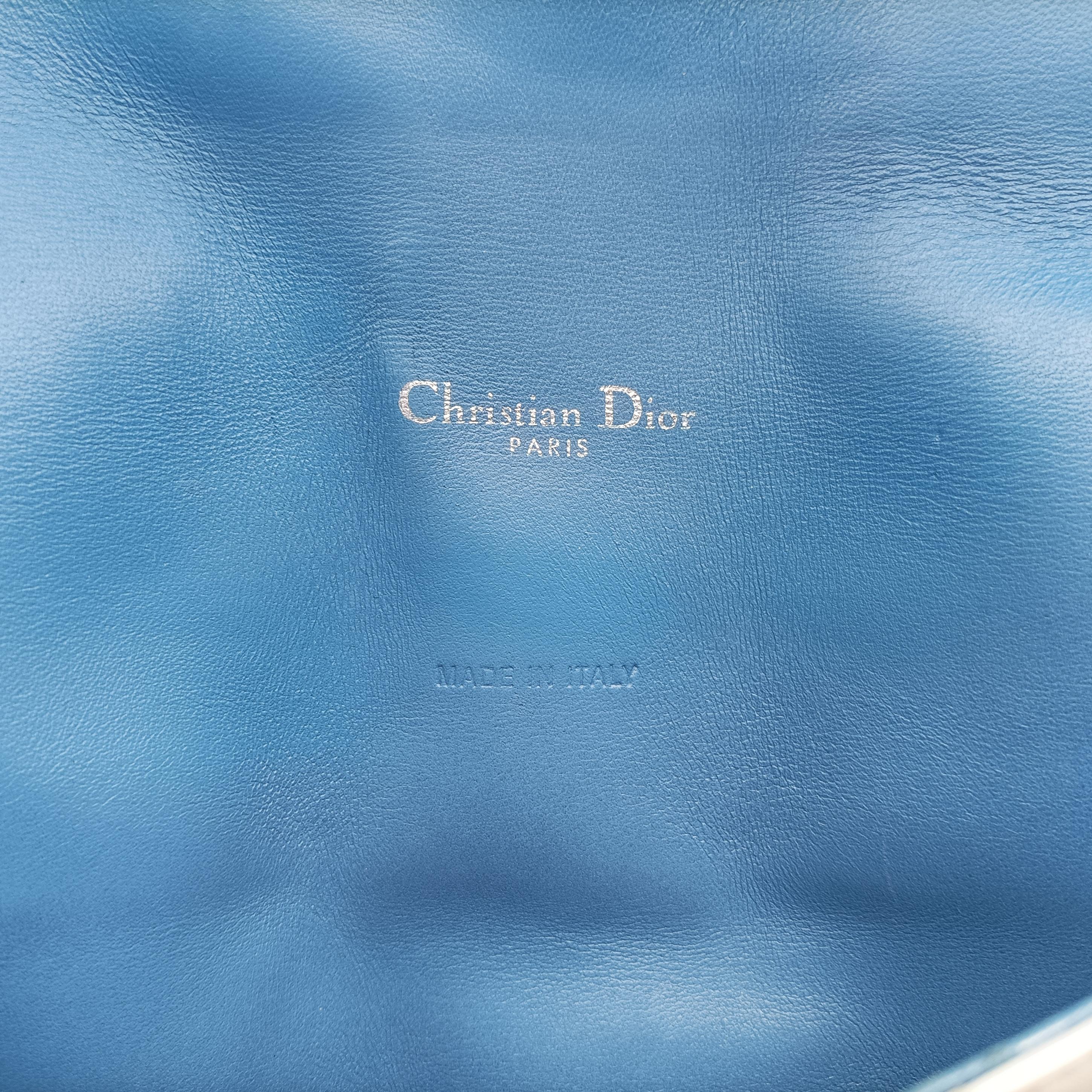 Secondhand Christian Dior Miss Dior Canage Blue lambskin  shoulderbag | stylenewstar