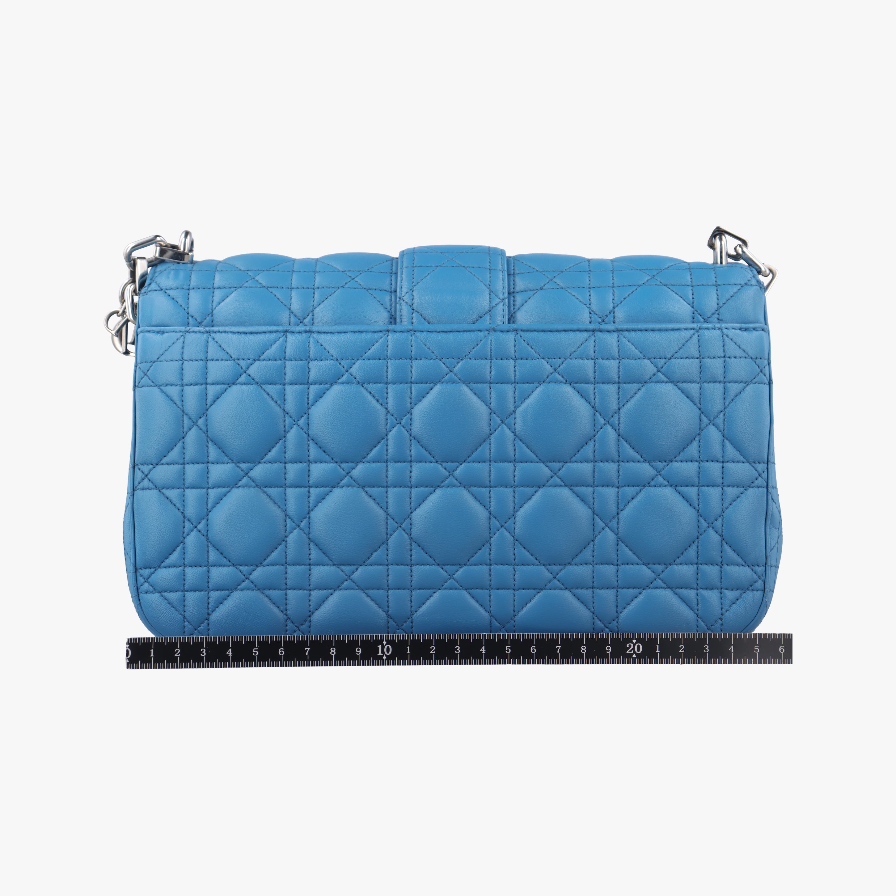 Secondhand Christian Dior Miss Dior Canage Blue lambskin  shoulderbag | stylenewstar