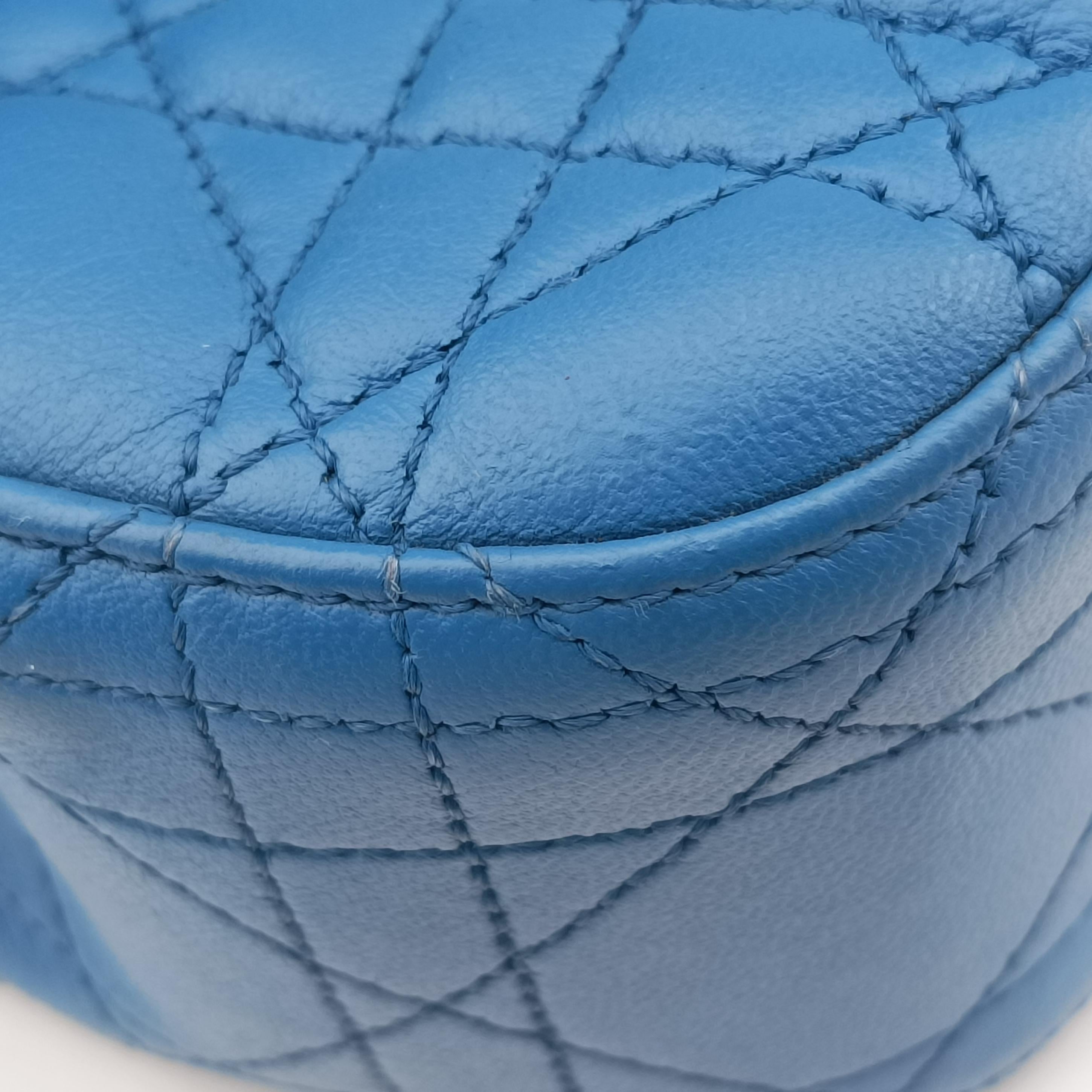 Secondhand Christian Dior Miss Dior Canage Blue lambskin  shoulderbag | stylenewstar