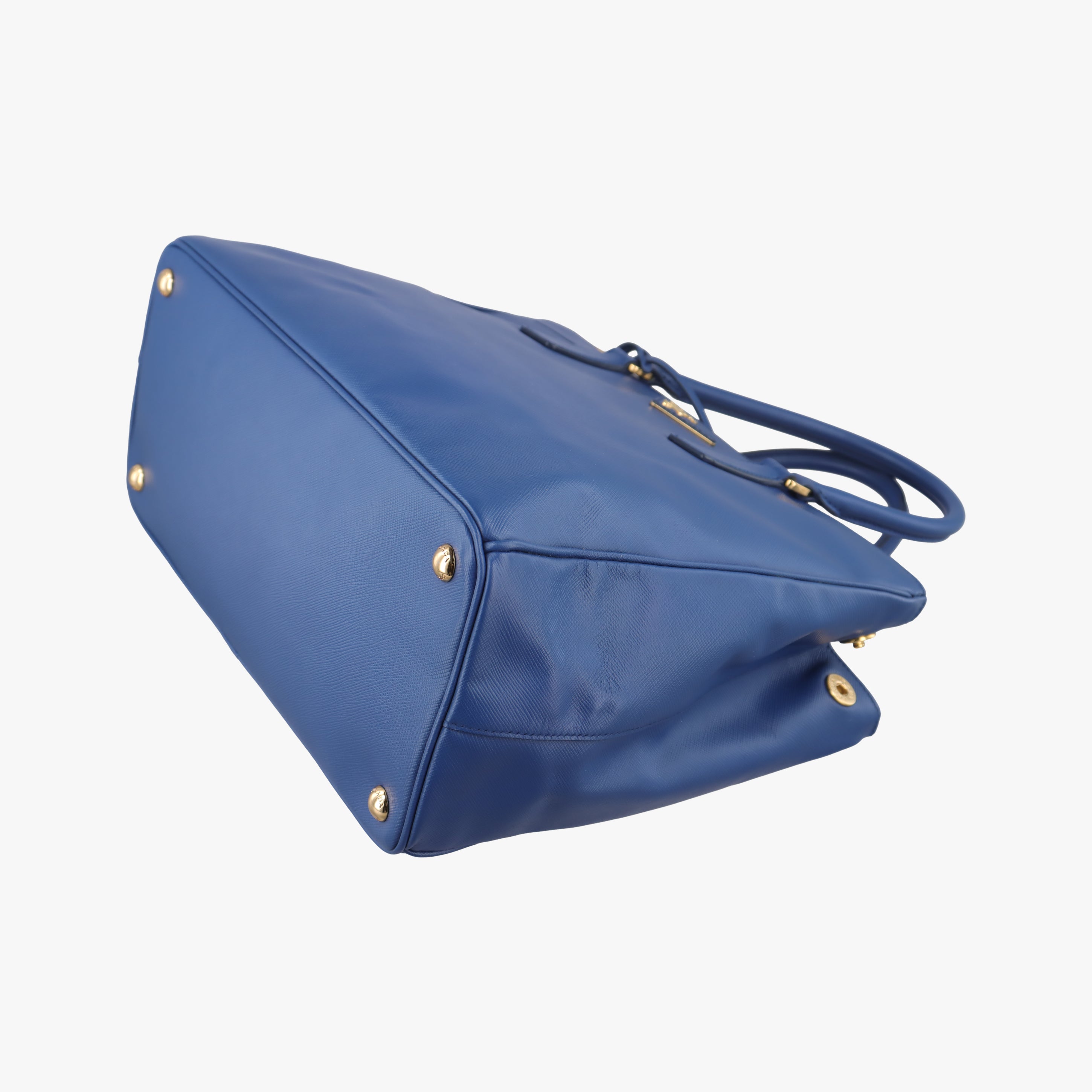 Secondhand Prada Galleria Blue SAFFIANO Leather BN2274 shoulderbag | stylenewstar