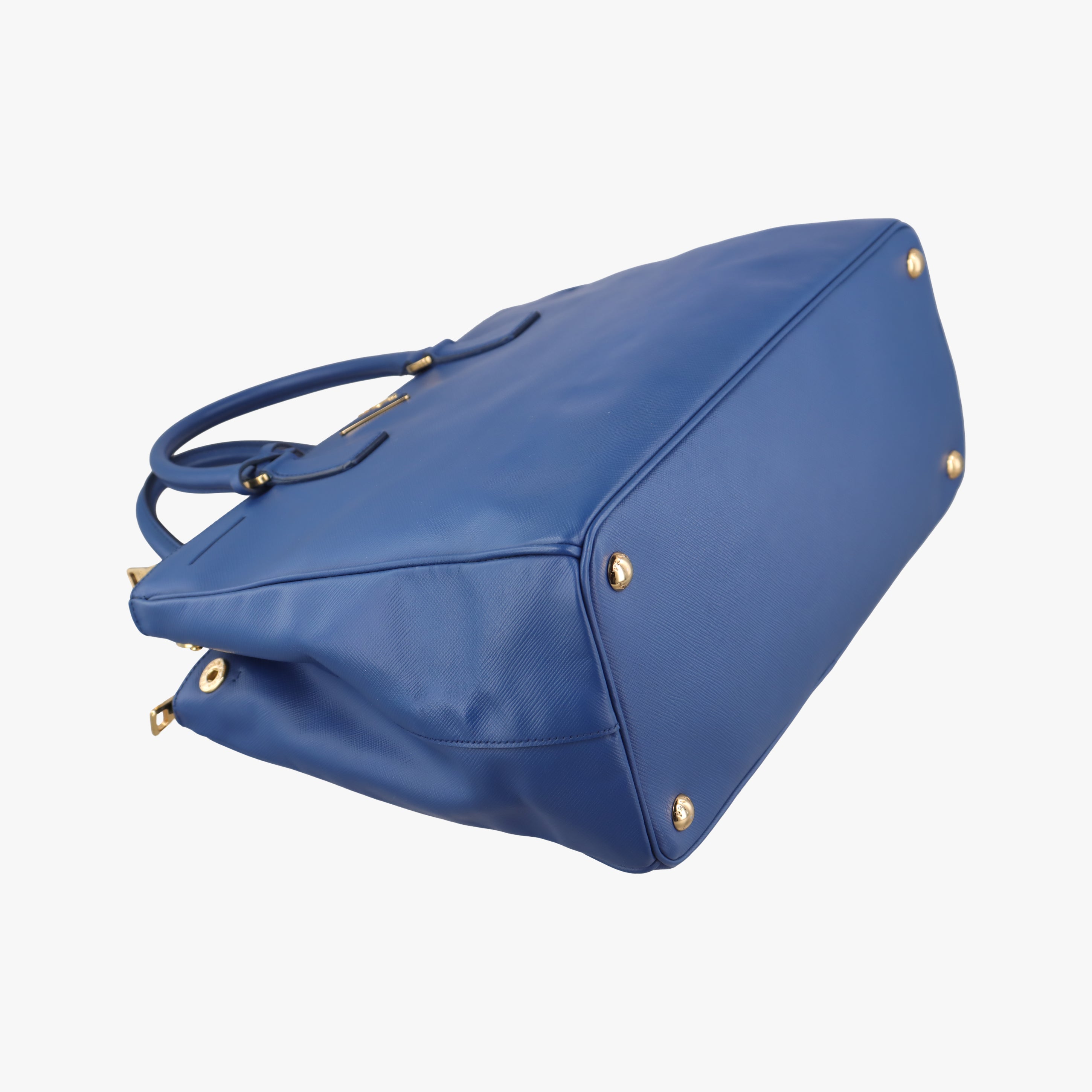 Secondhand Prada Galleria Blue SAFFIANO Leather BN2274 shoulderbag | stylenewstar