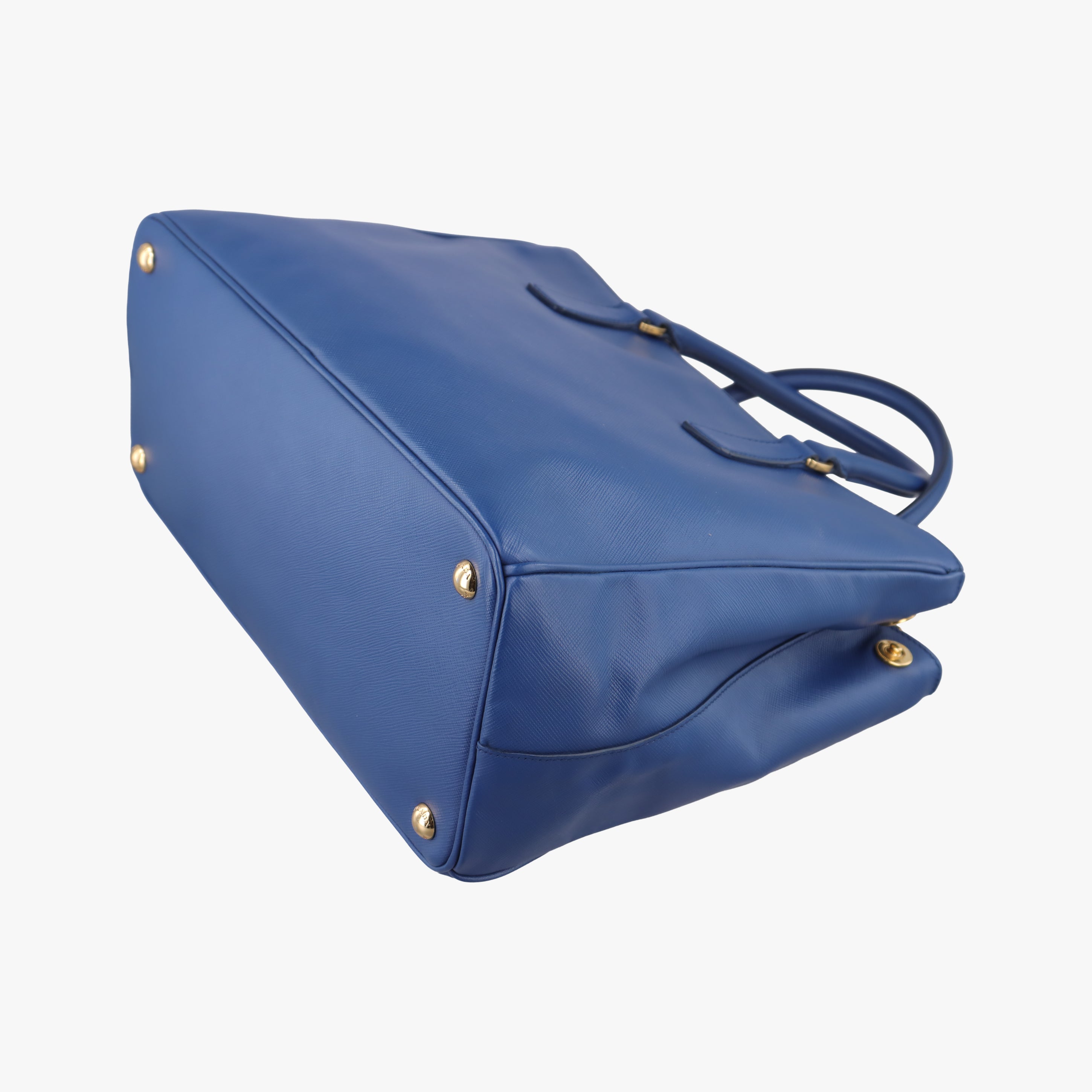 Secondhand Prada Galleria Blue SAFFIANO Leather BN2274 shoulderbag | stylenewstar