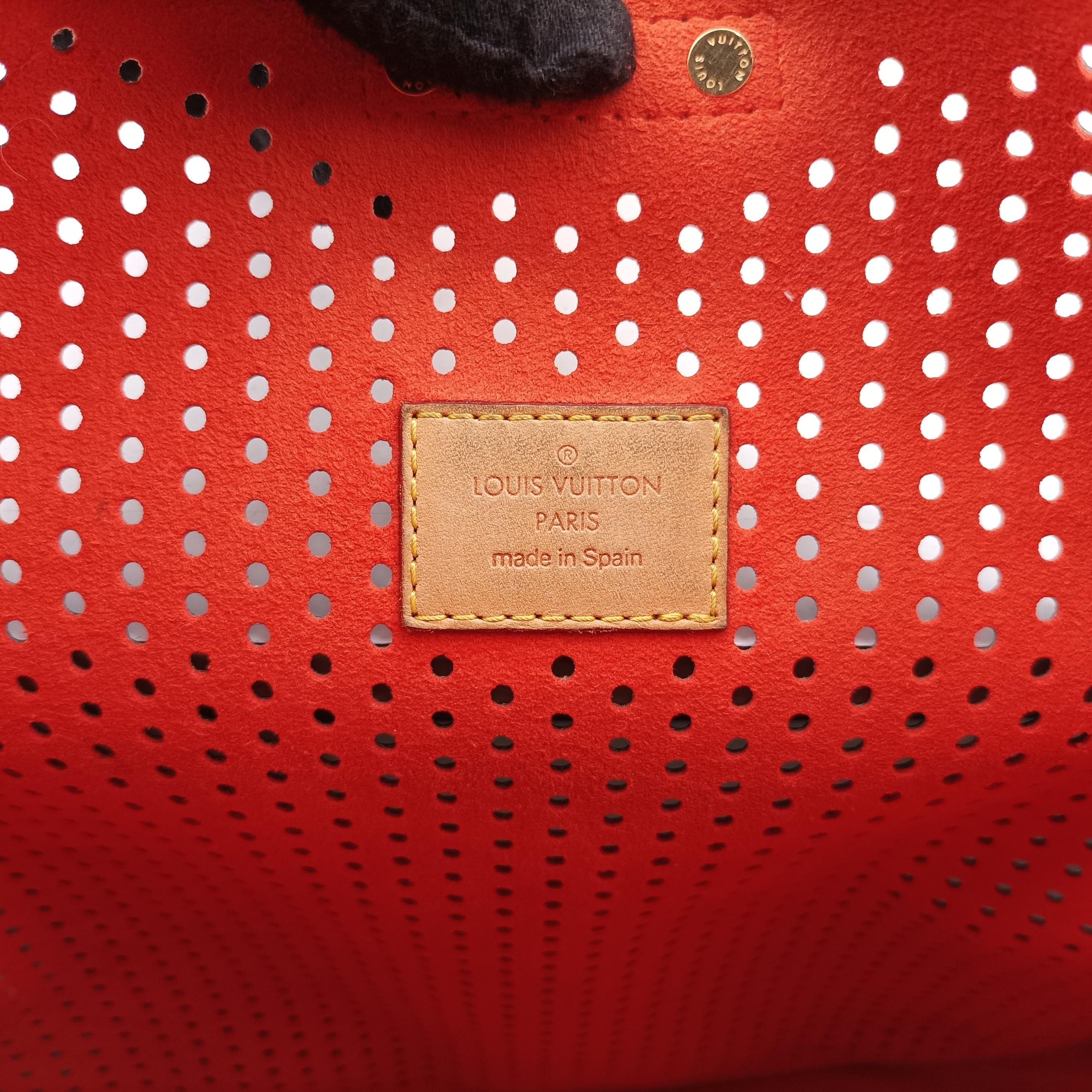 Pre-owned Louis Vuitton Musette brown×Orange Monogram Perforated M95174 shoulderbag | stylenewstar