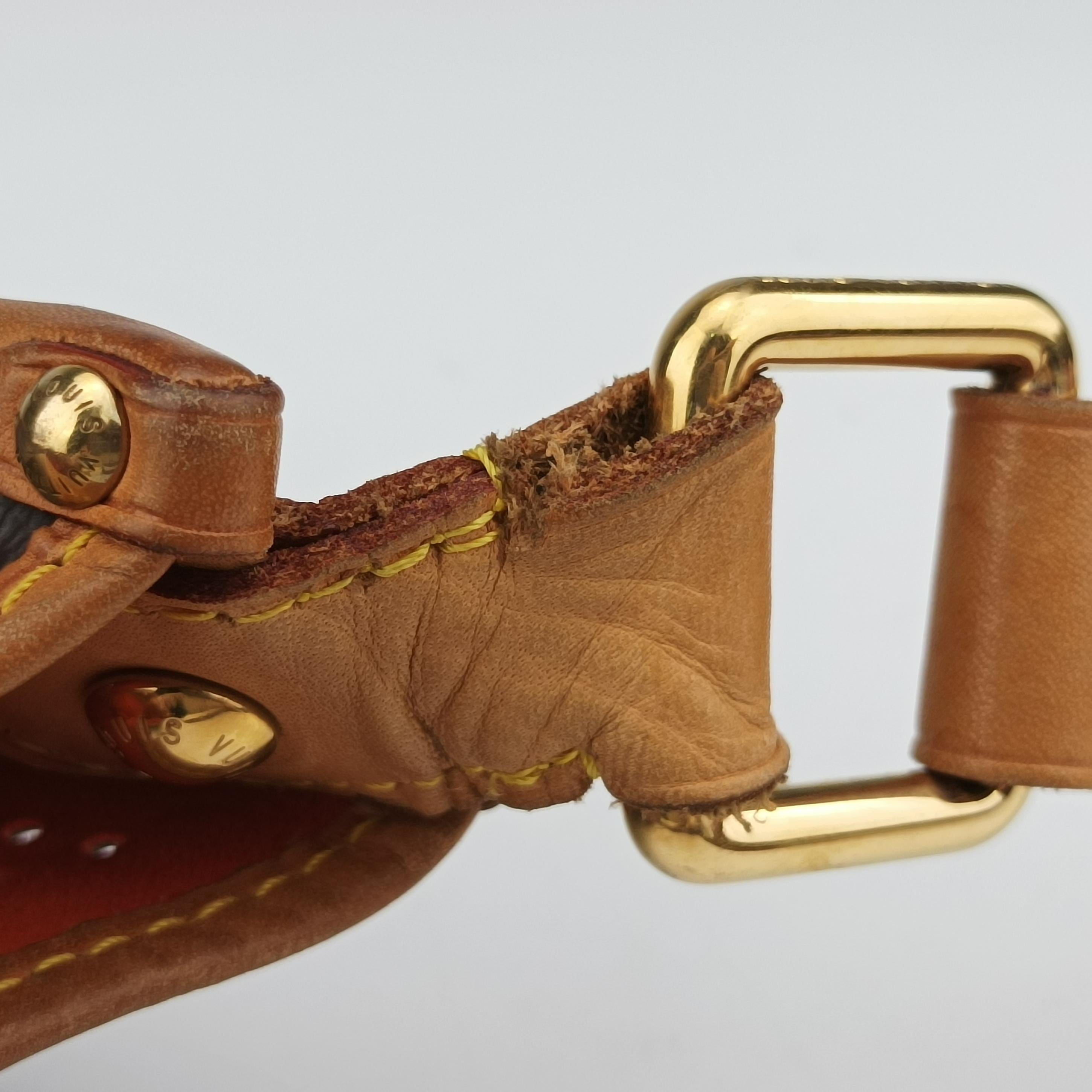 Pre-owned Louis Vuitton Musette brown×Orange Monogram Perforated M95174 shoulderbag | stylenewstar