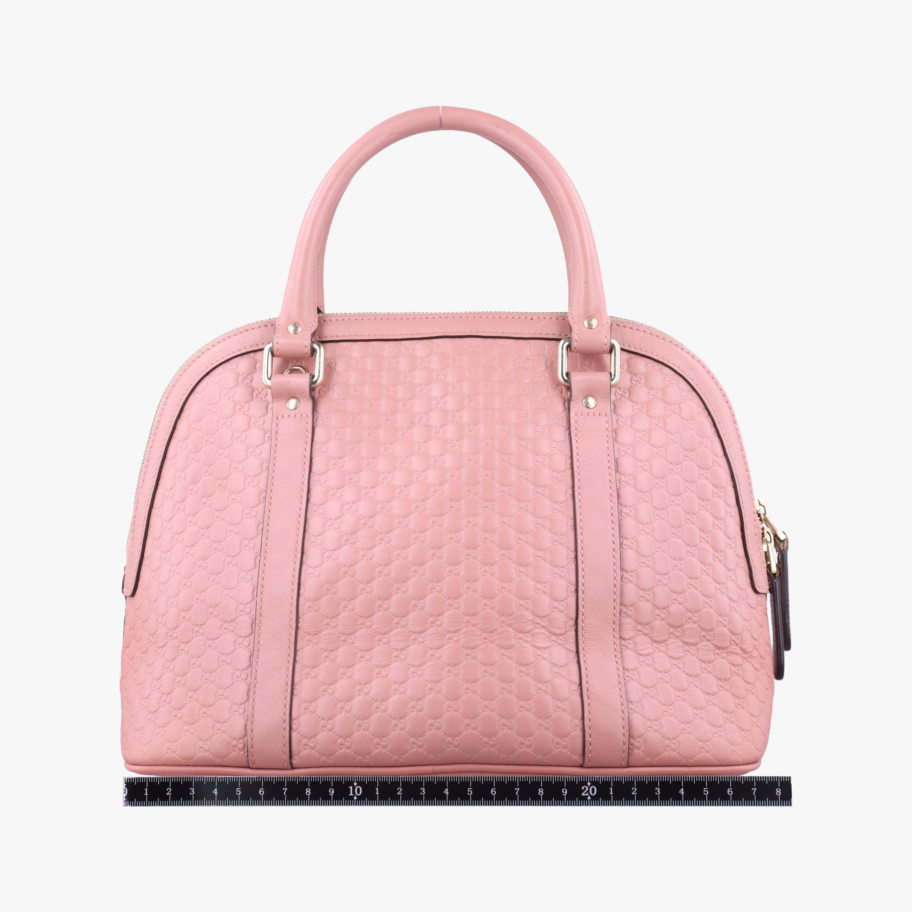 Pre-owned Gucci Microguccissima Pink Leather 449663 shoulderbag | stylenewstar