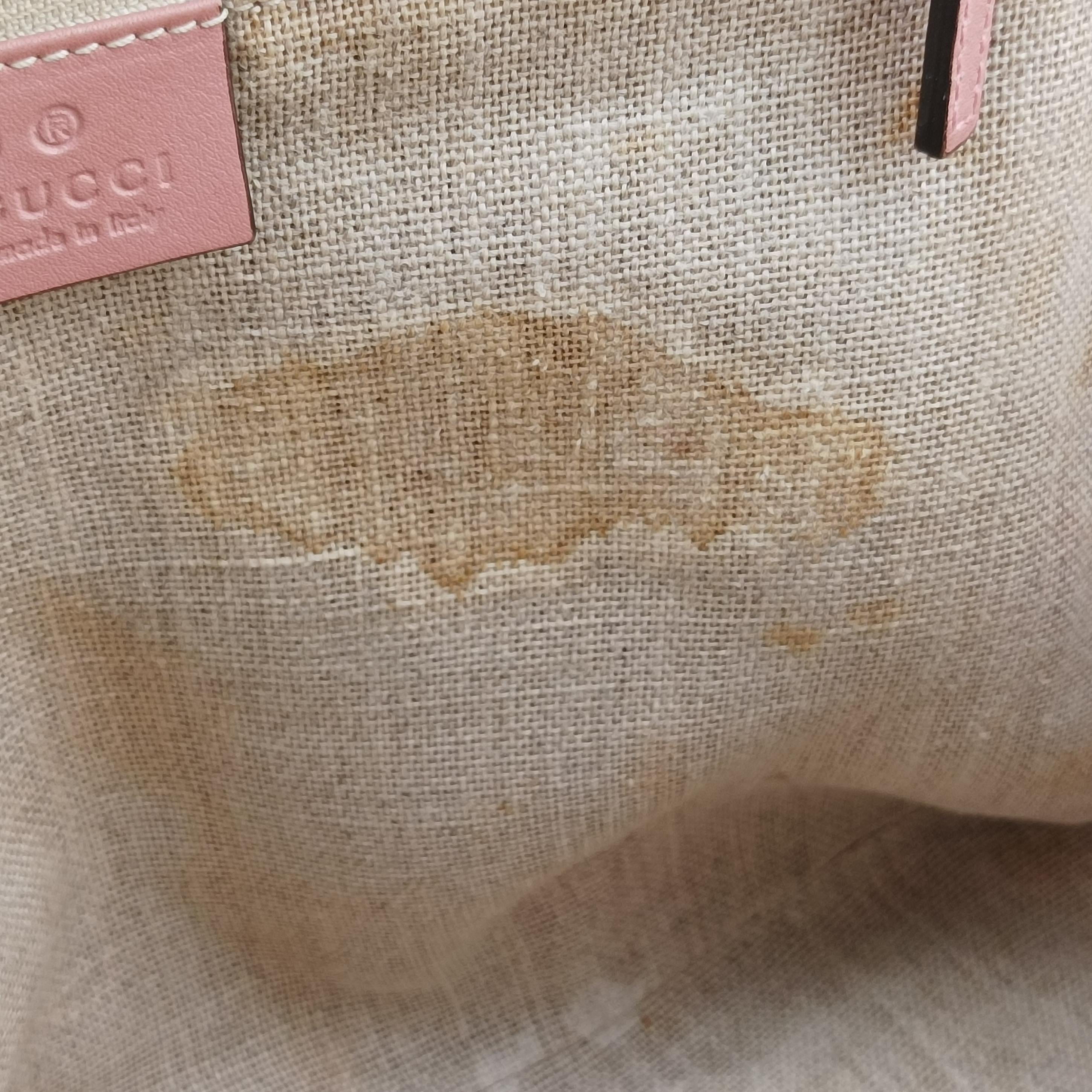 Pre-owned Gucci Microguccissima Pink Leather 449663 shoulderbag | stylenewstar