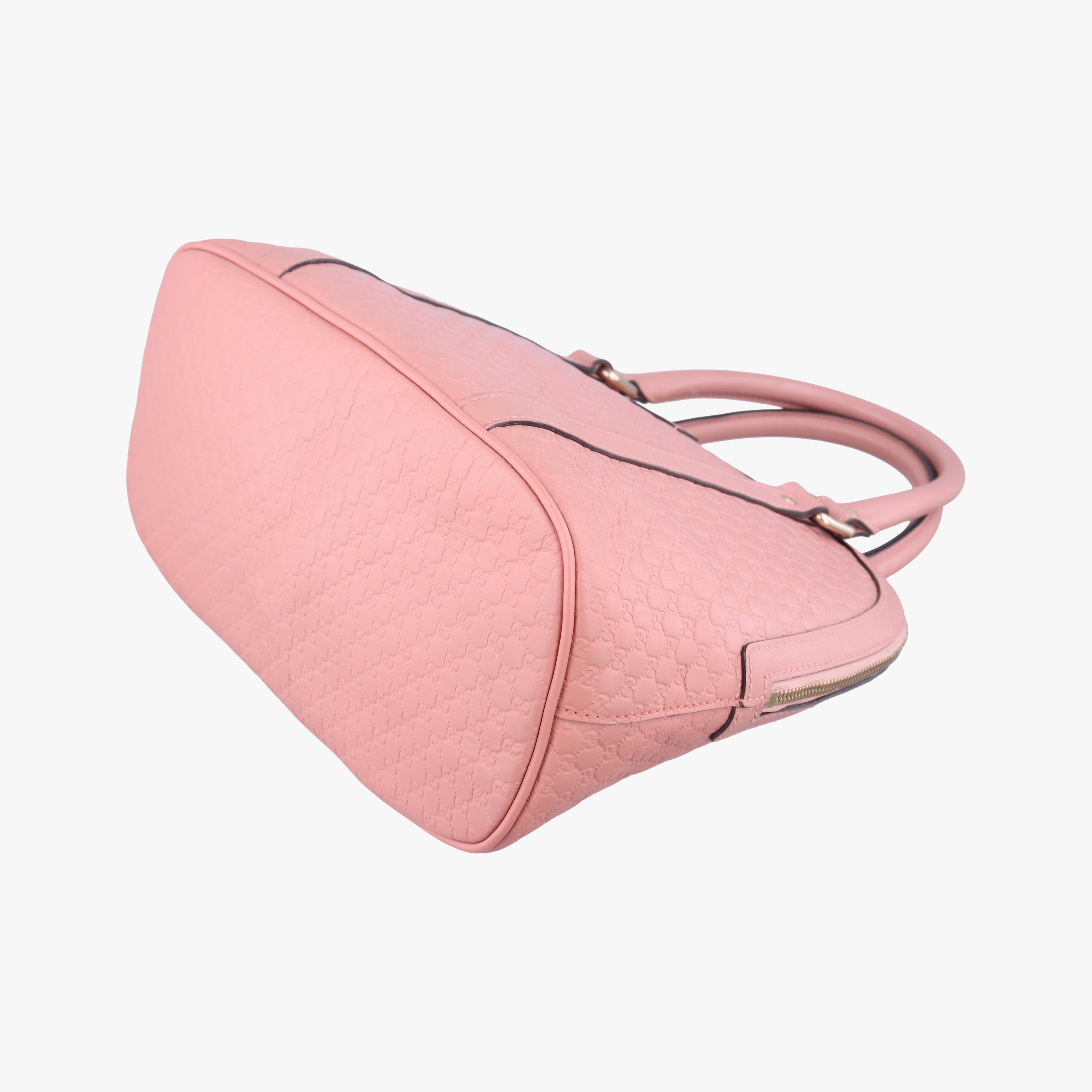 Pre-owned Gucci Microguccissima Pink Leather 449663 shoulderbag | stylenewstar