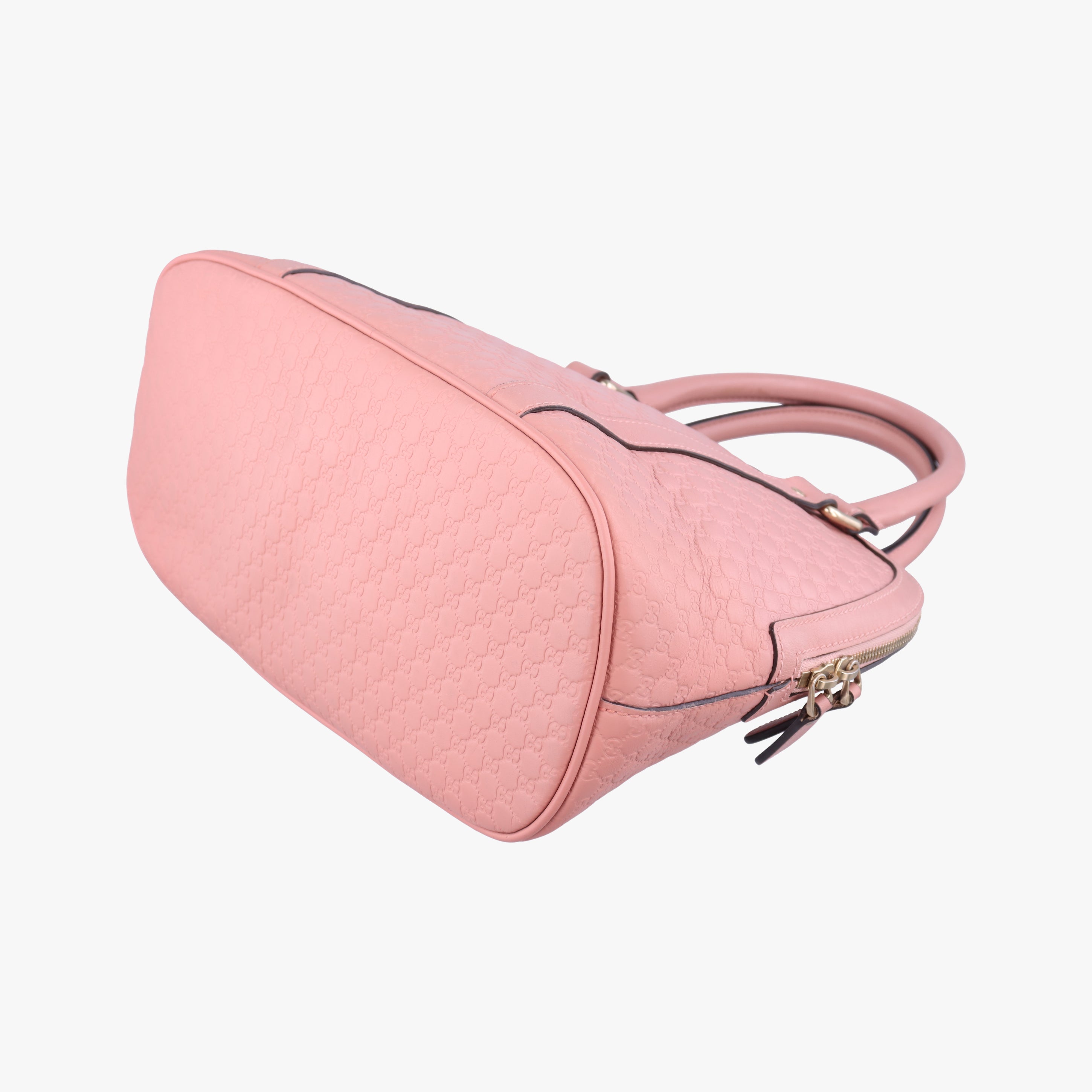 Pre-owned Gucci Microguccissima Pink Leather 449663 shoulderbag | stylenewstar