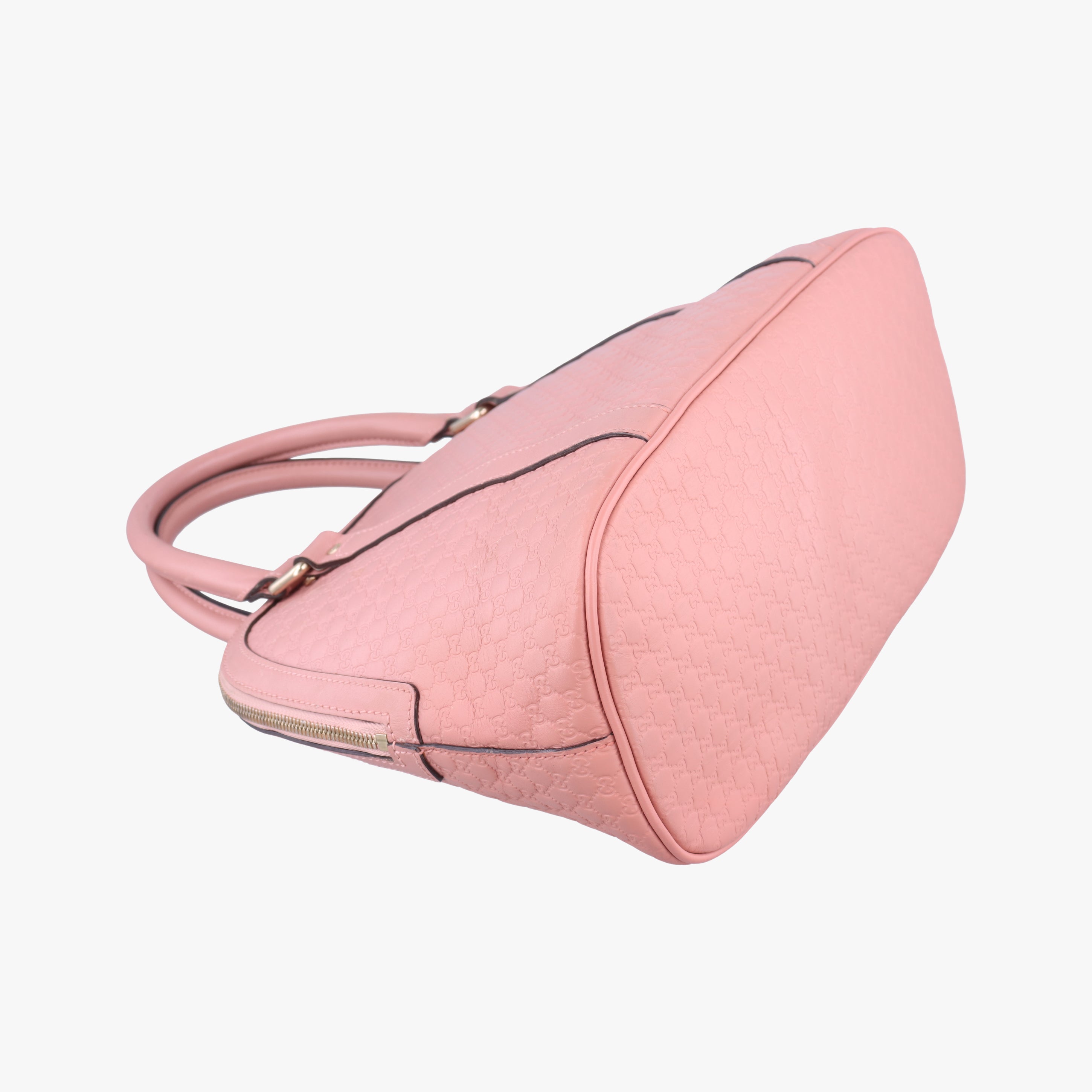 Pre-owned Gucci Microguccissima Pink Leather 449663 shoulderbag | stylenewstar