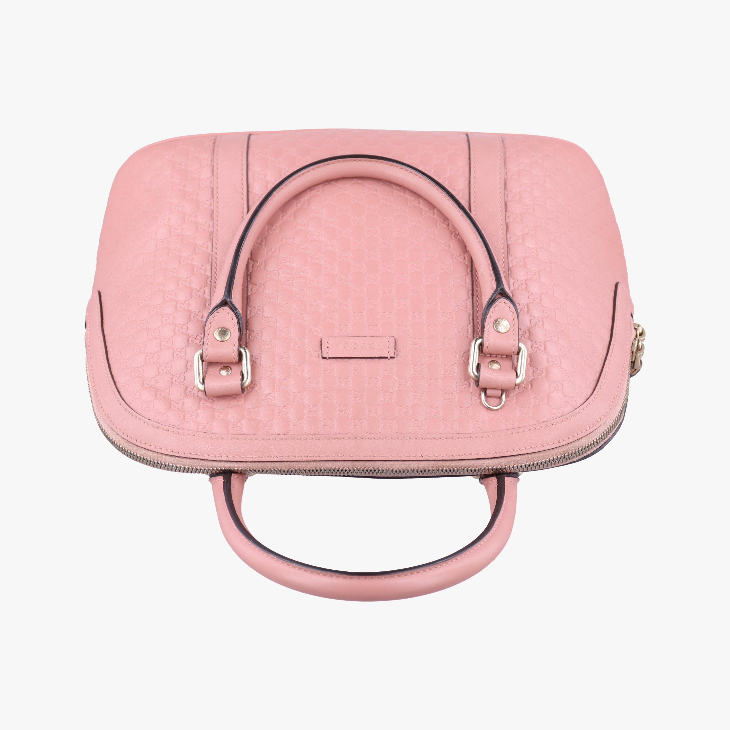 Pre-owned Gucci Microguccissima Pink Leather 449663 shoulderbag | stylenewstar