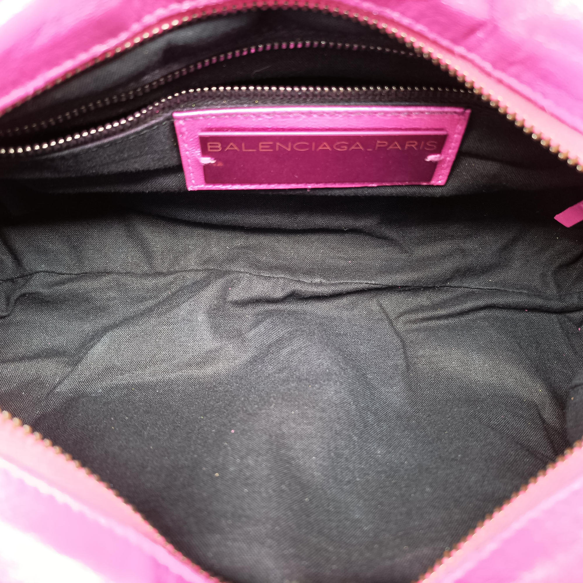 Pre-owned Balenciaga TwiggyThe City Pink lambskin  shoulderbag | stylenewstar