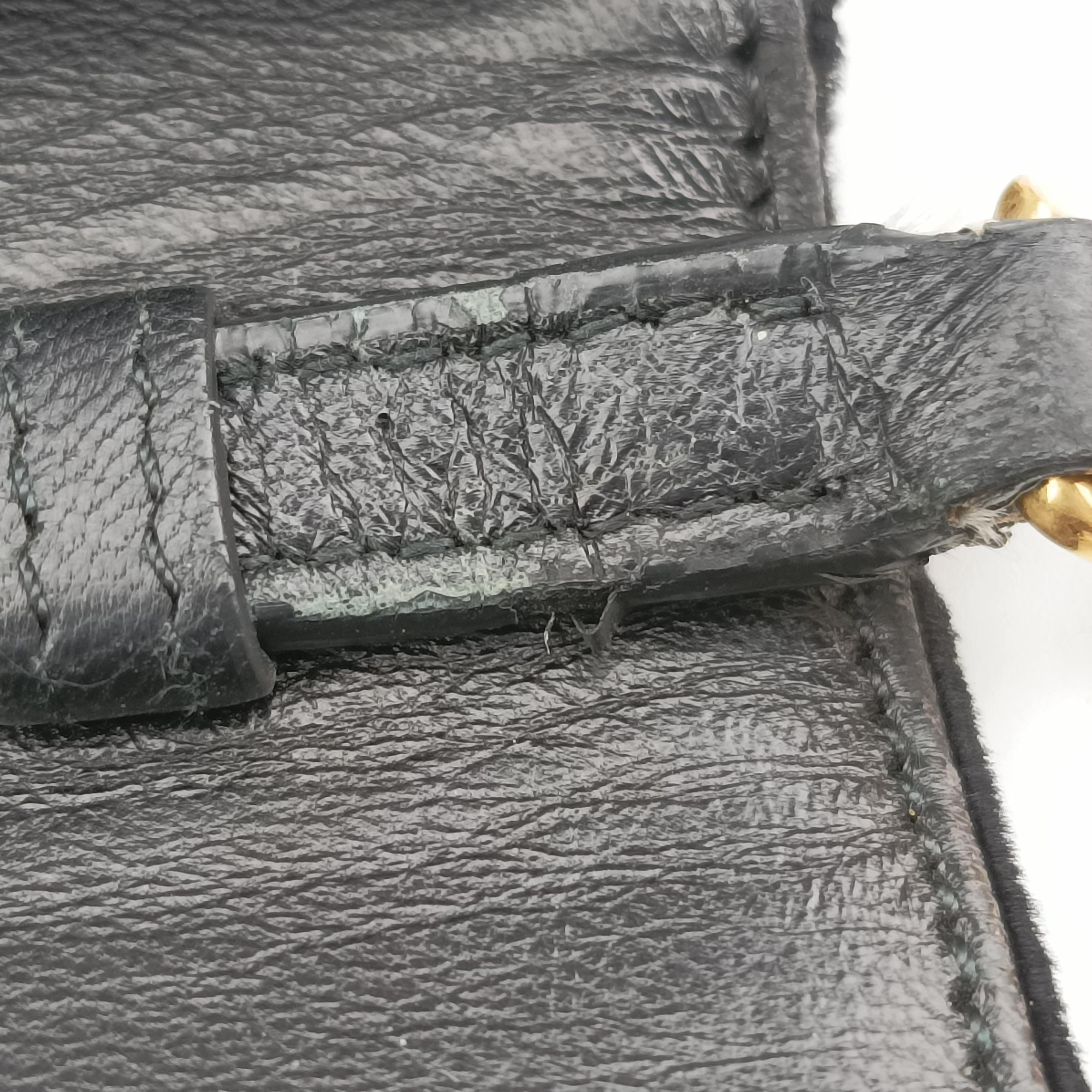 Vintage Prada Pattina City chain Black Velour 1BD009 shoulderbag | stylenewstar