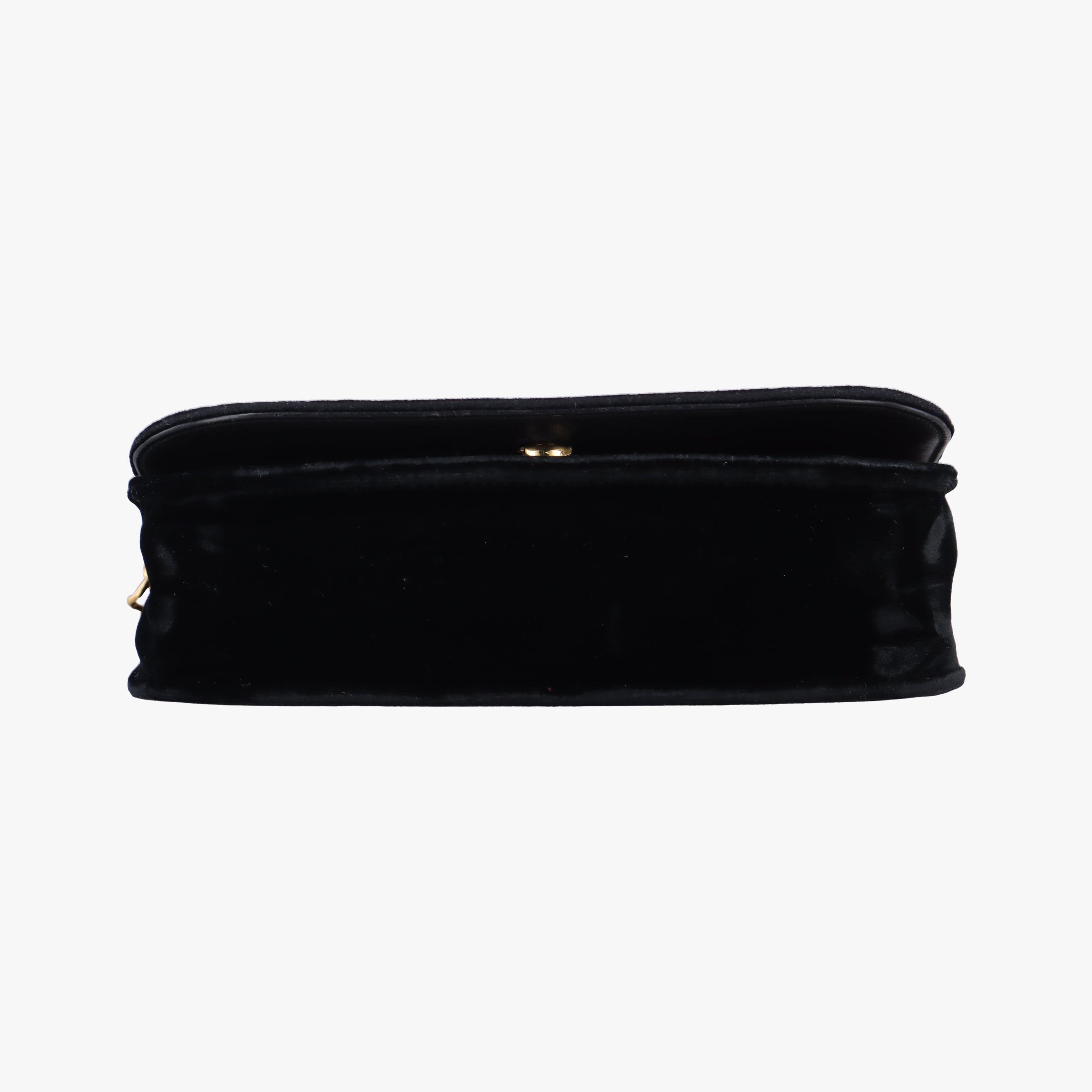 Vintage Prada Pattina City chain Black Velour 1BD009 shoulderbag | stylenewstar