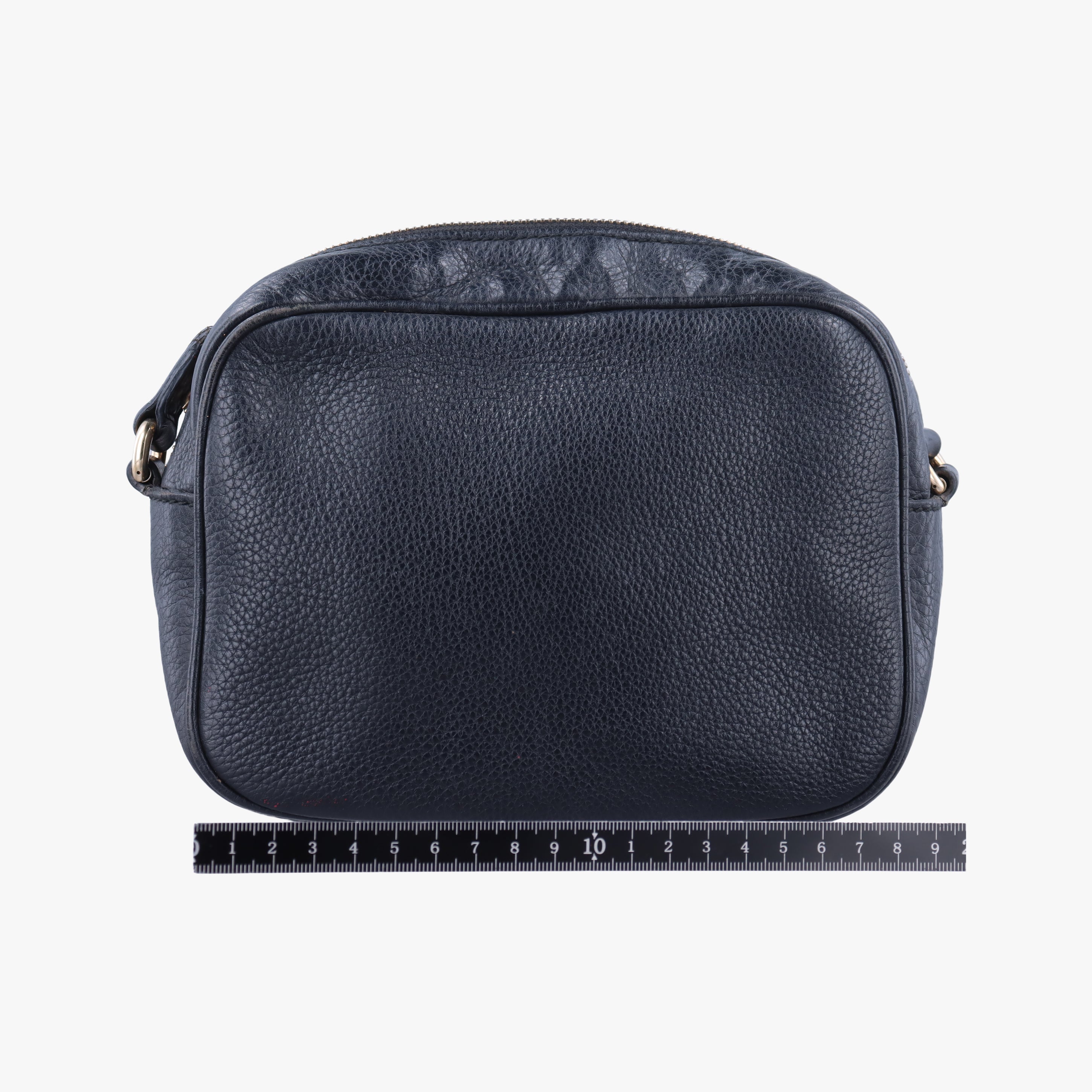 Pre-owned Gucci Soho Black Leather 308364 shoulderbag | stylenewstar