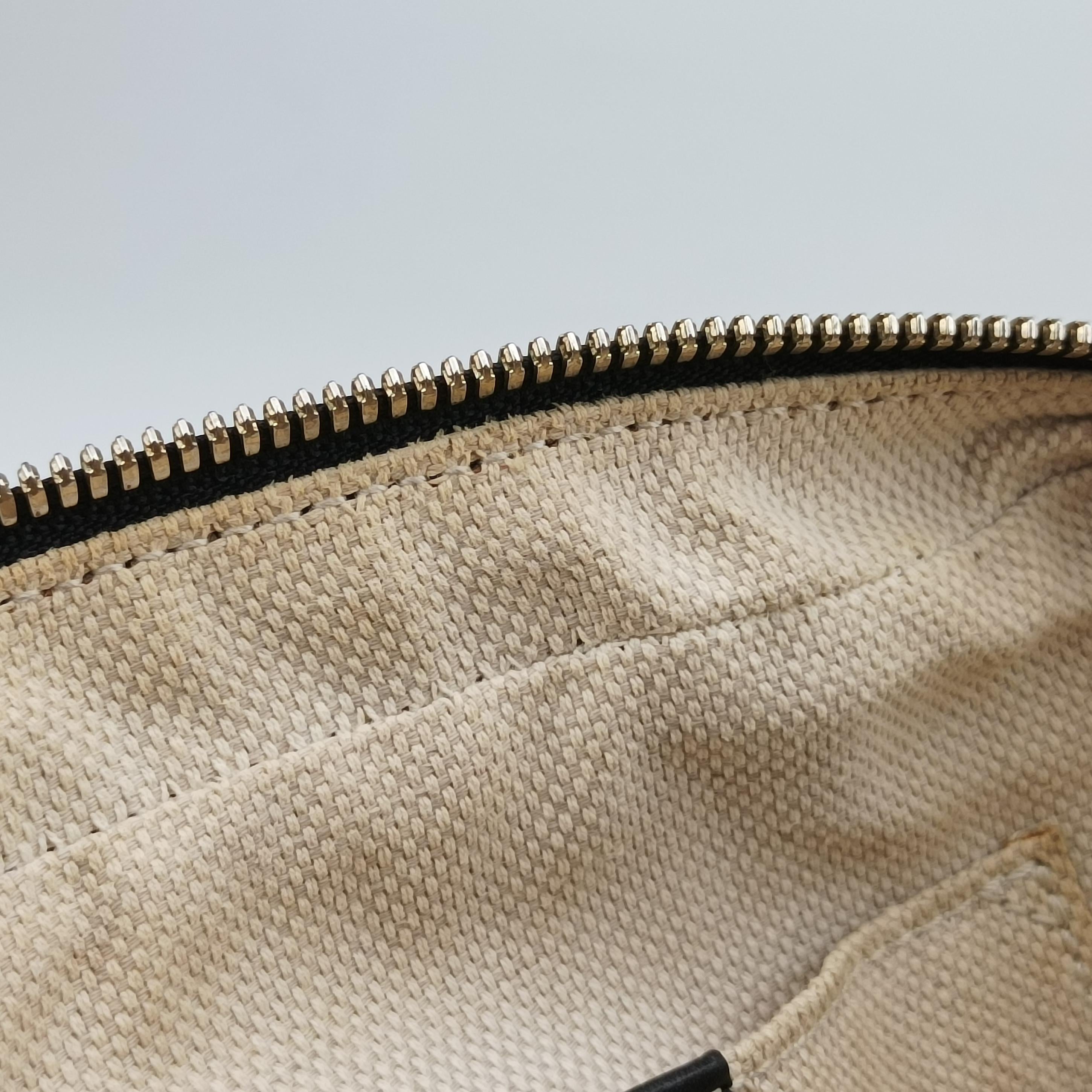 Pre-owned Gucci Soho Black Leather 308364 shoulderbag | stylenewstar