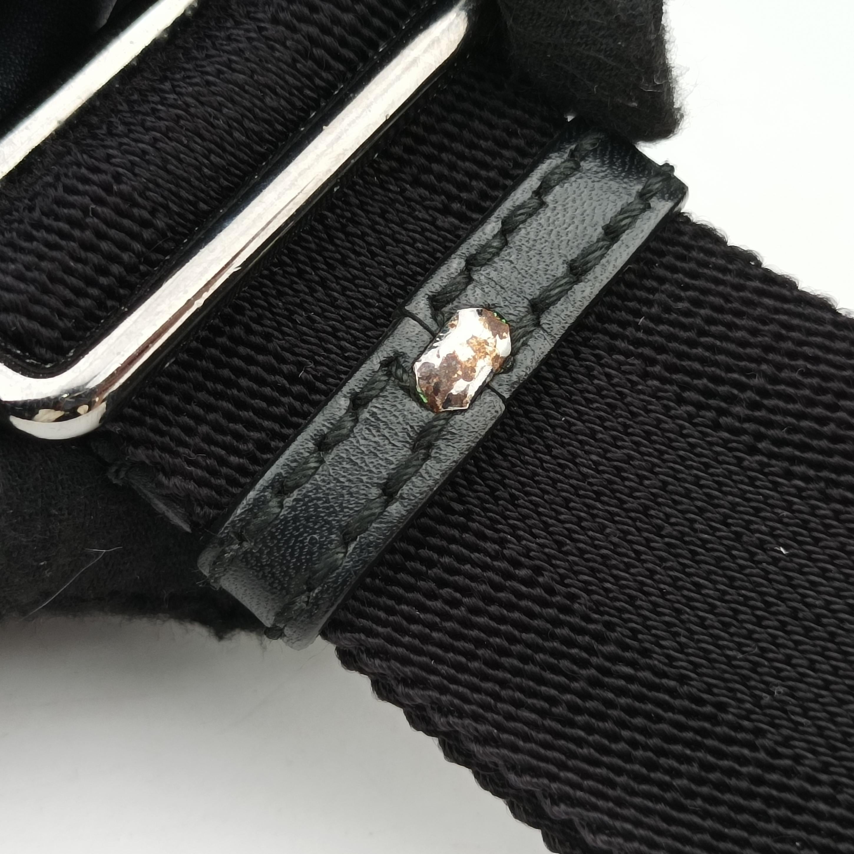 Pre-owned Gucci GG Imprime messenger Black PVC coated canvas 201446 shoulderbag | stylenewstar
