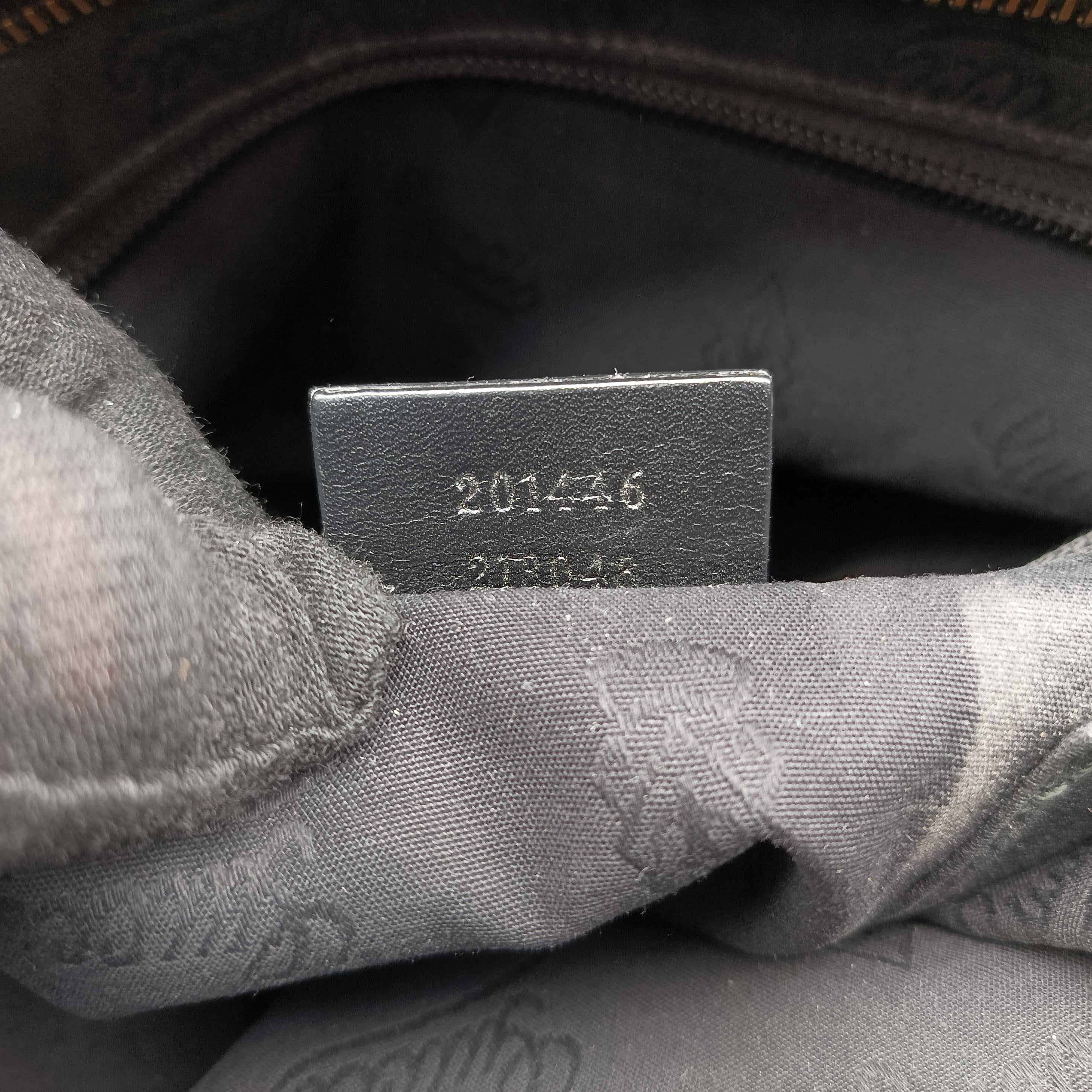 Secondhand Gucci GG Imprime messenger Black PVC coated canvas 201446 shoulderbag | stylenewstar