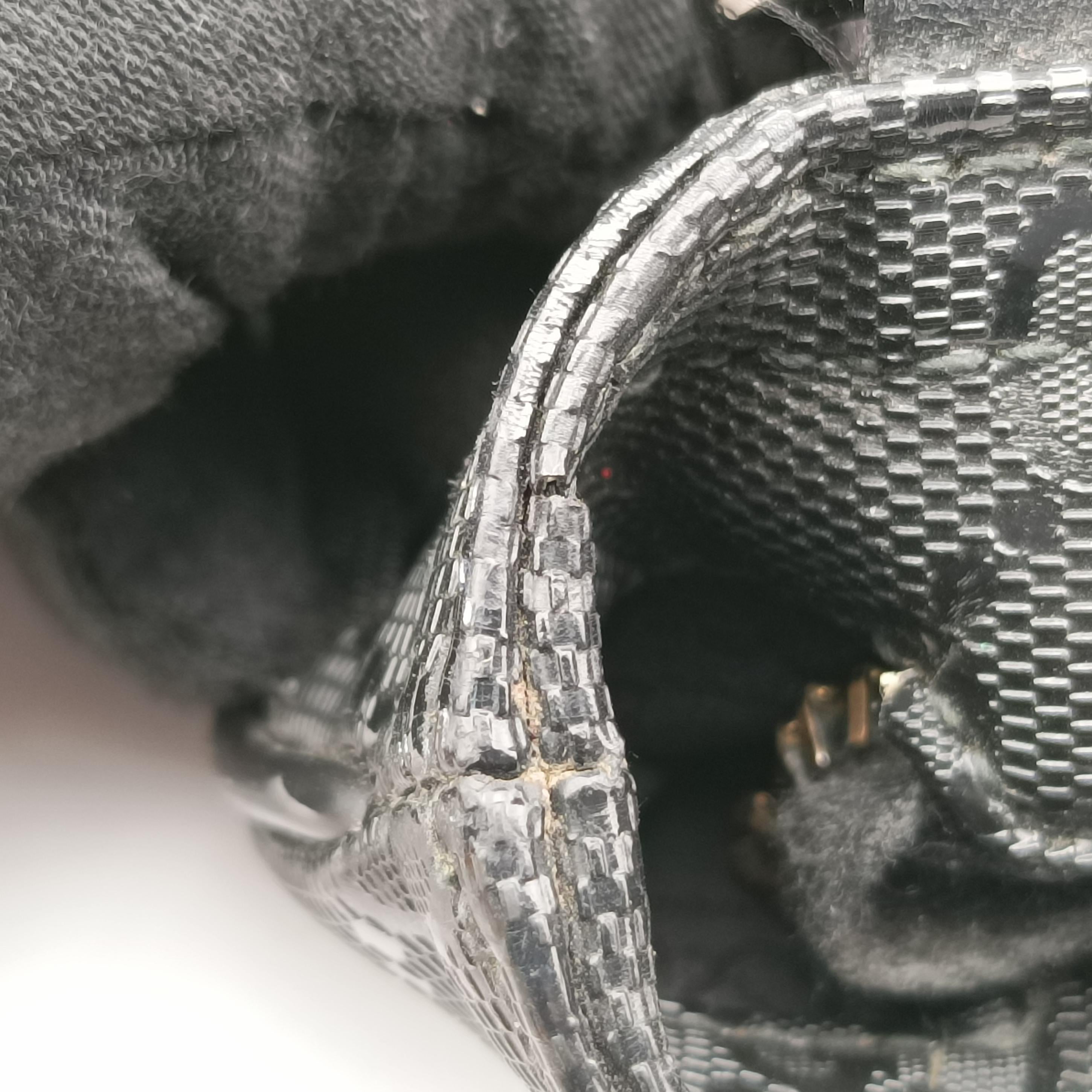 Secondhand Gucci GG Imprime messenger Black PVC coated canvas 201446 shoulderbag | stylenewstar